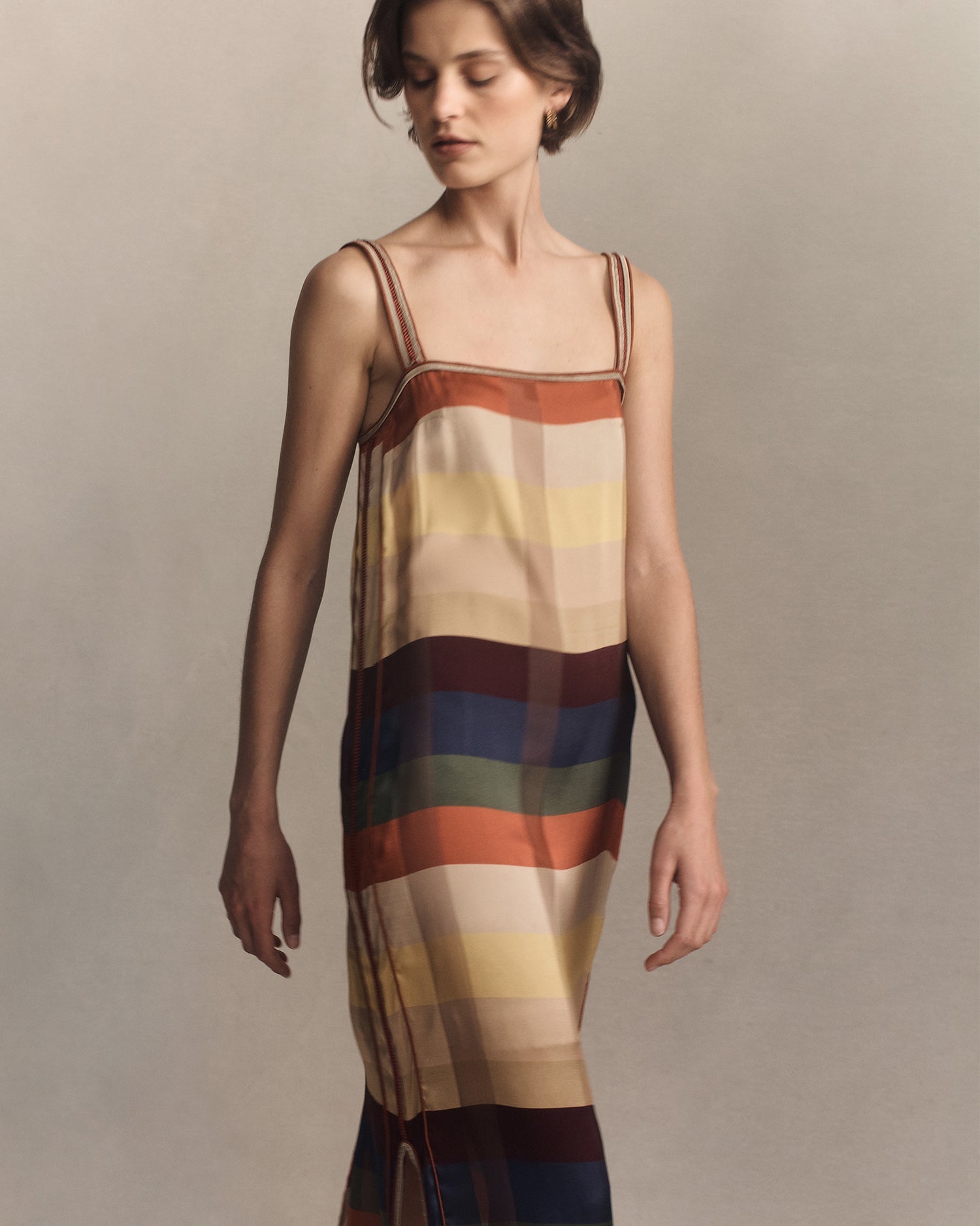 Bebé Maxi Dress - Venetian Stripe | P Johnson