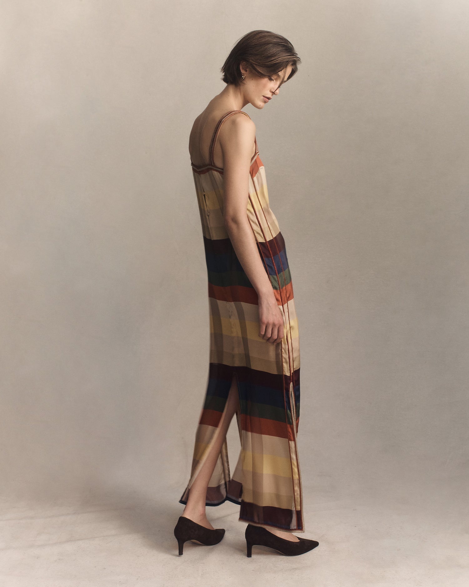 Bebé Maxi Dress - Venetian Stripe | P Johnson