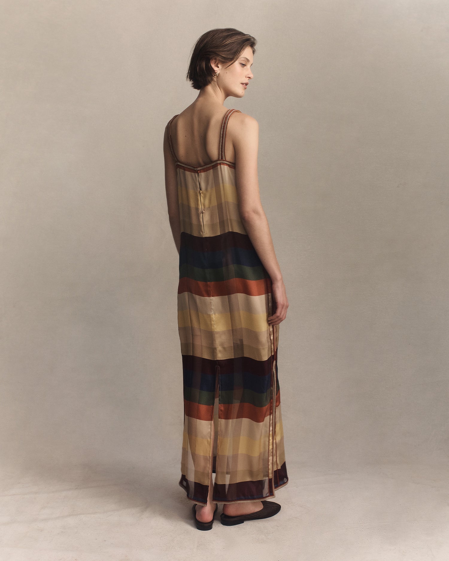 Bebé Maxi Dress - Venetian Stripe | P Johnson