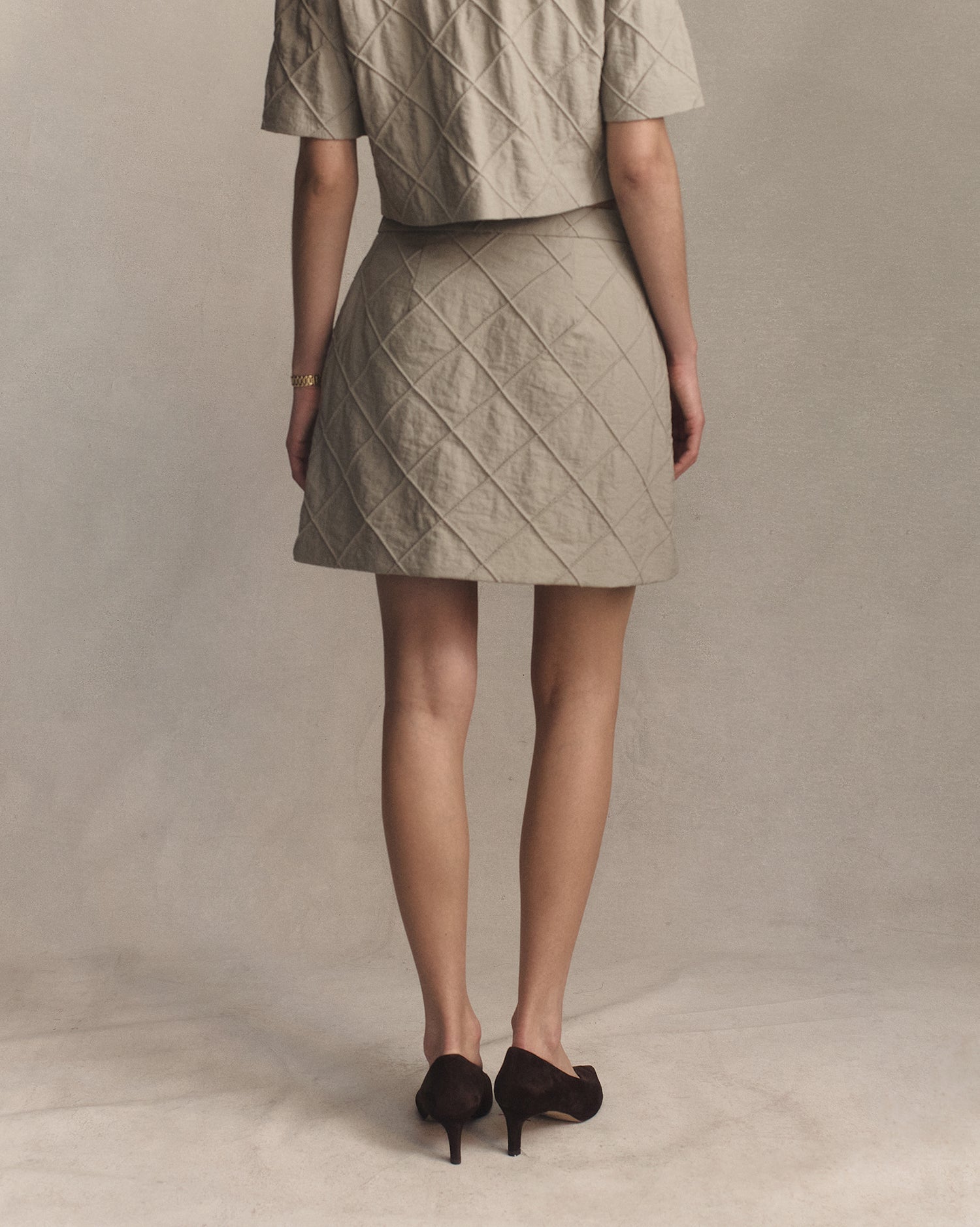 Flo Skirt - Sage Rope | P Johnson