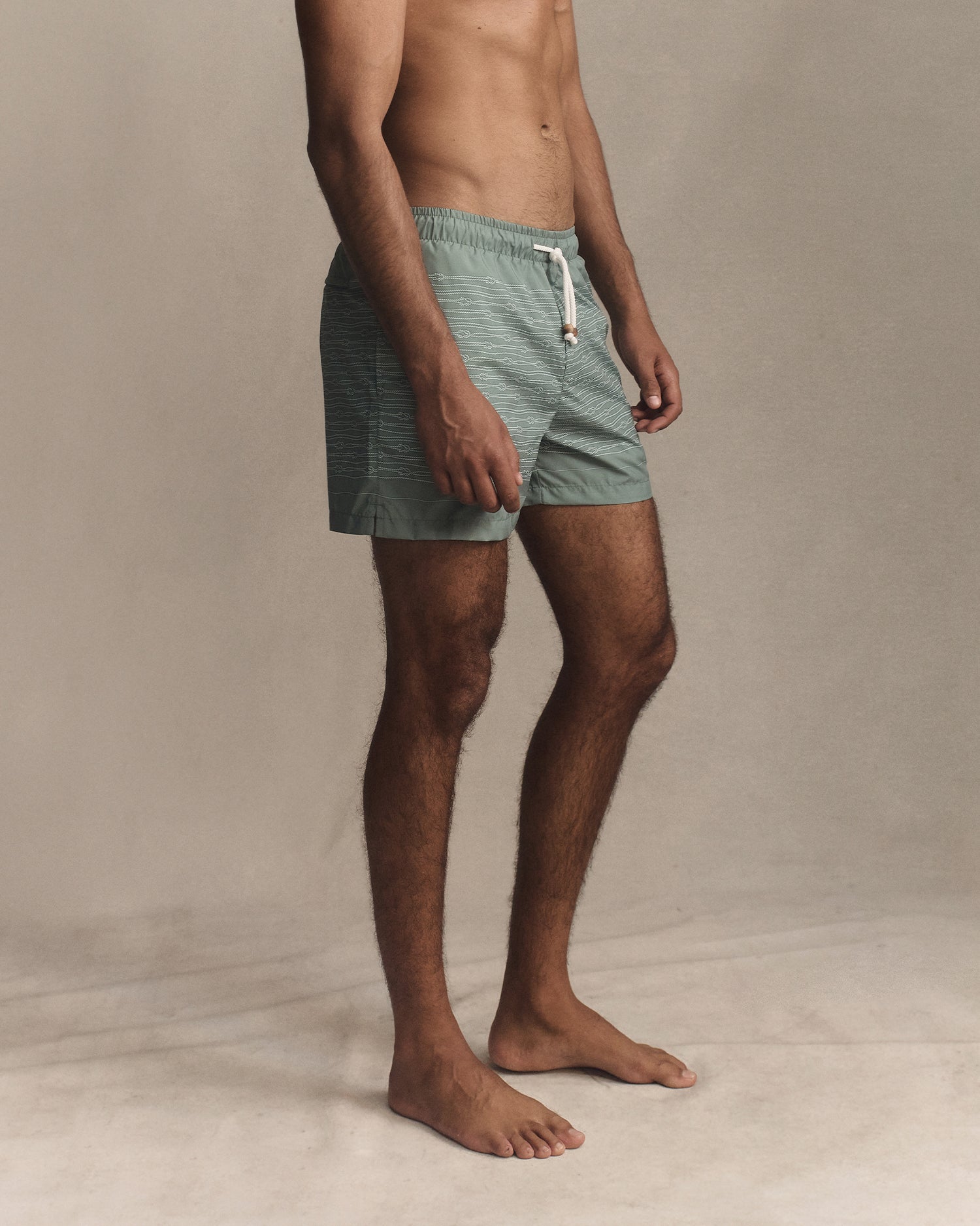 Rope Swim Shorts - Seafoam