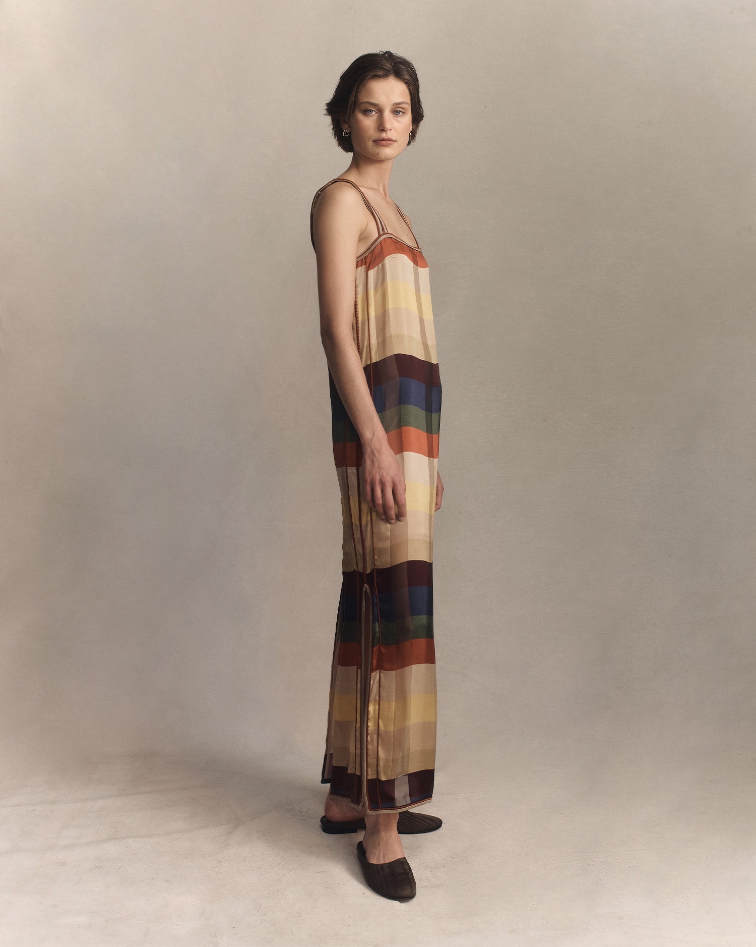 Bebé Maxi Dress - Venetian Stripe | P Johnson