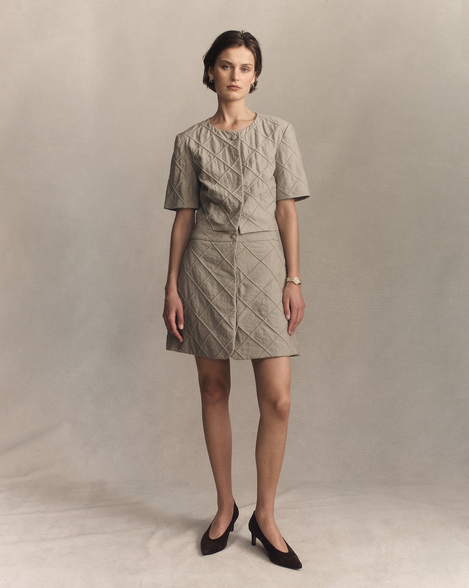 Flo Skirt - Sage Rope | P Johnson