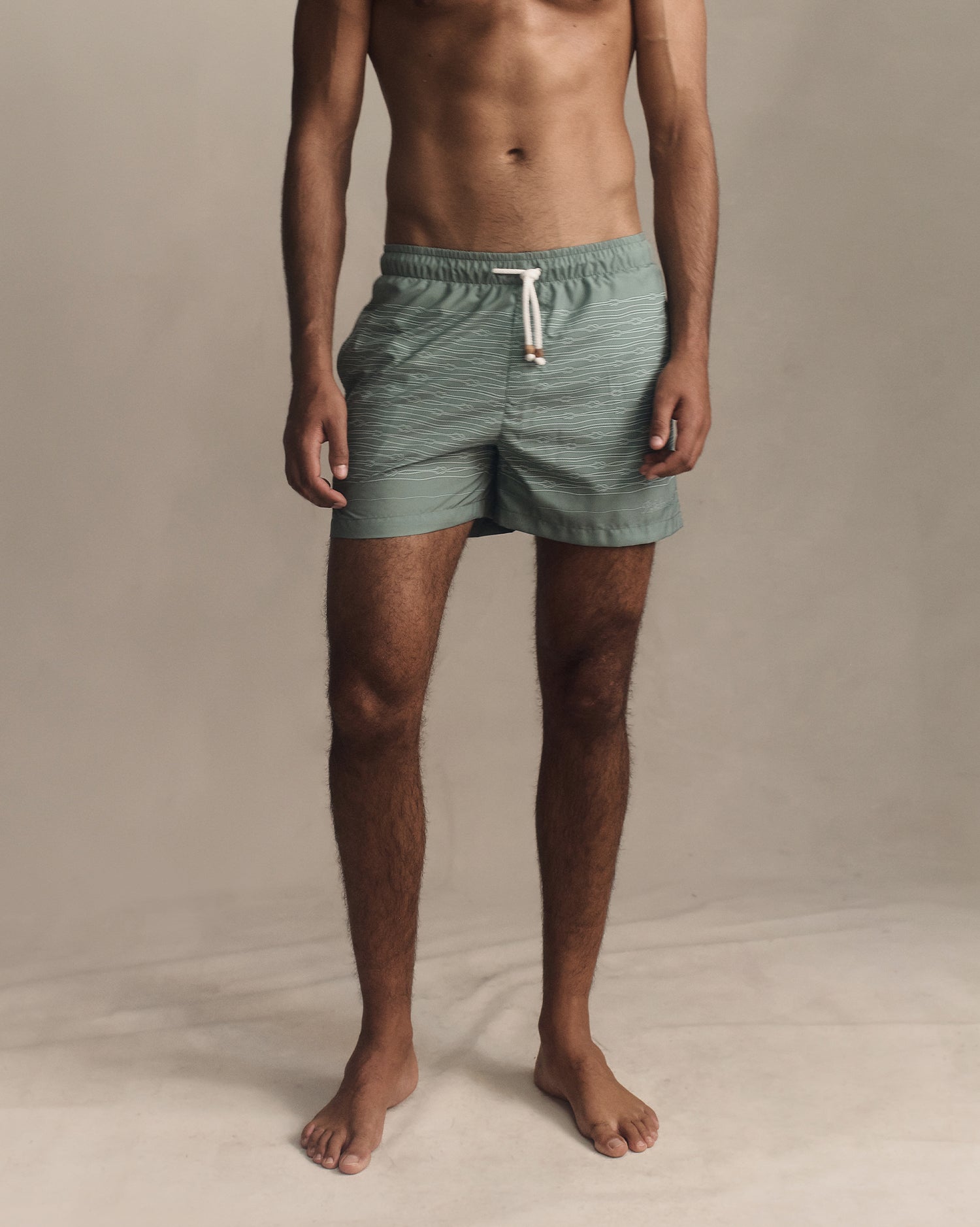 Rope Swim Shorts - Seafoam