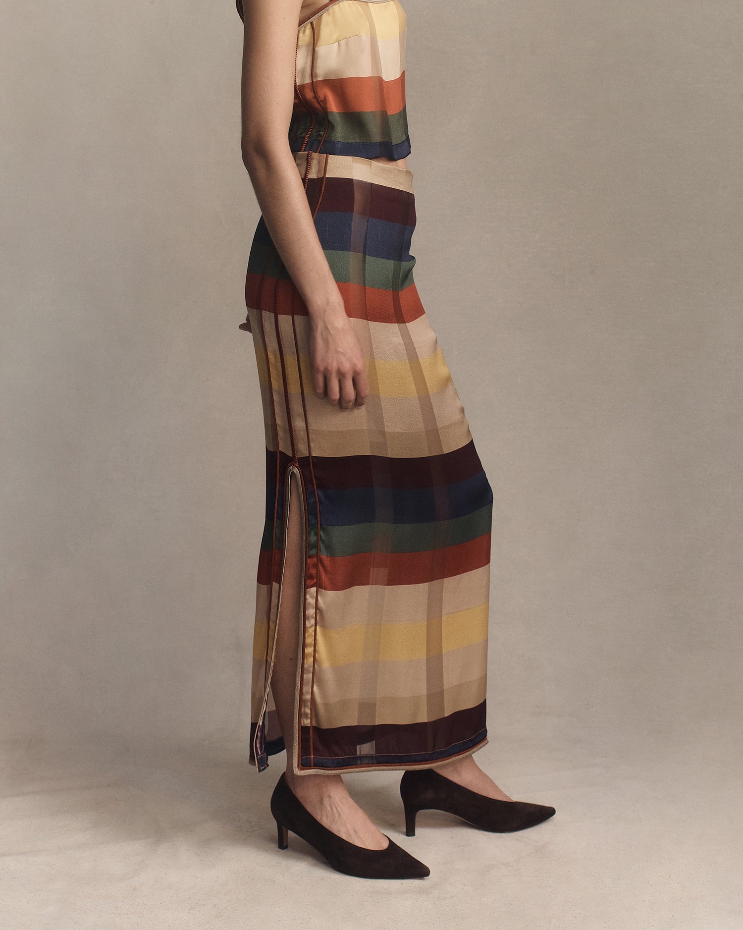 Bebé Skirt - Venetian Stripe | P Johnson