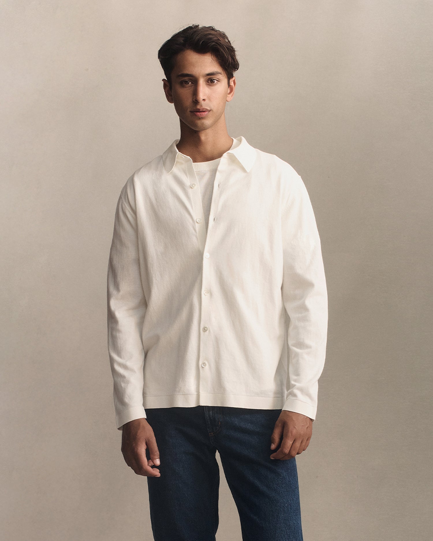 Ice Cotton Shirt - Off White