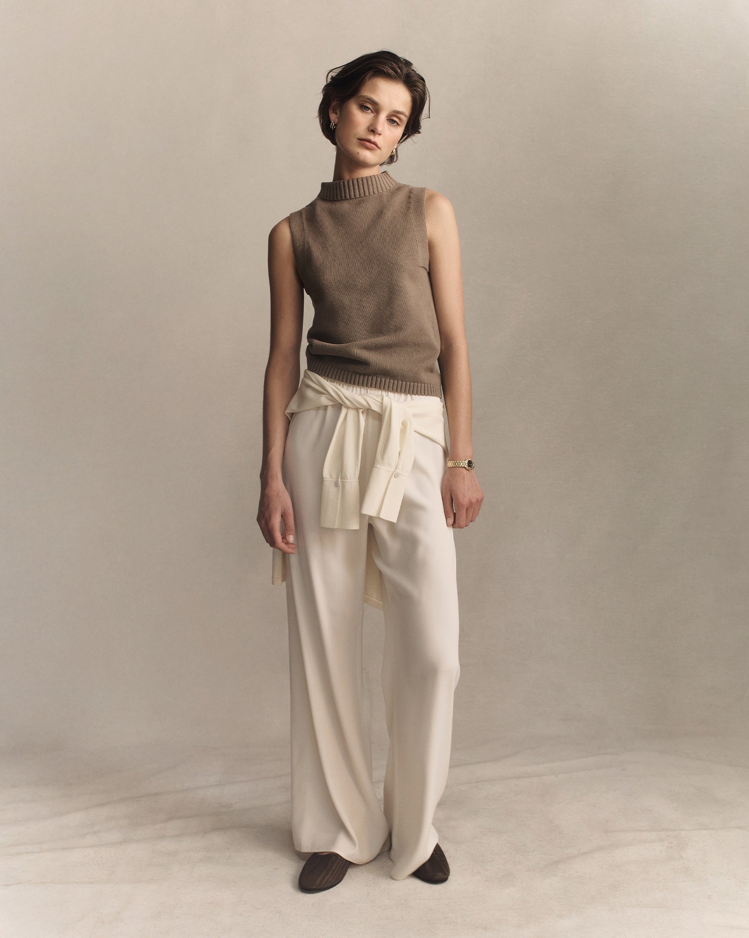 Annie Top - Taupe