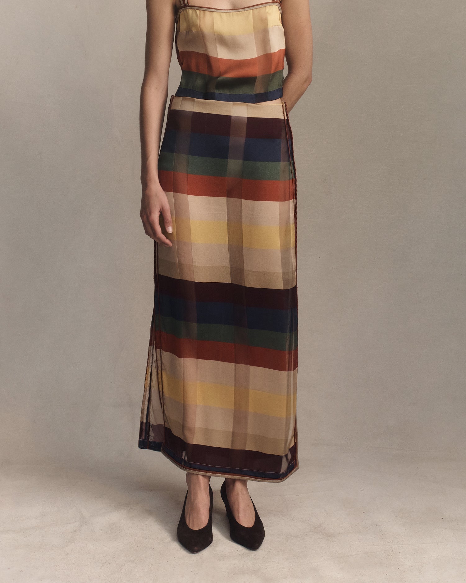 Bebé Skirt - Venetian Stripe | P Johnson