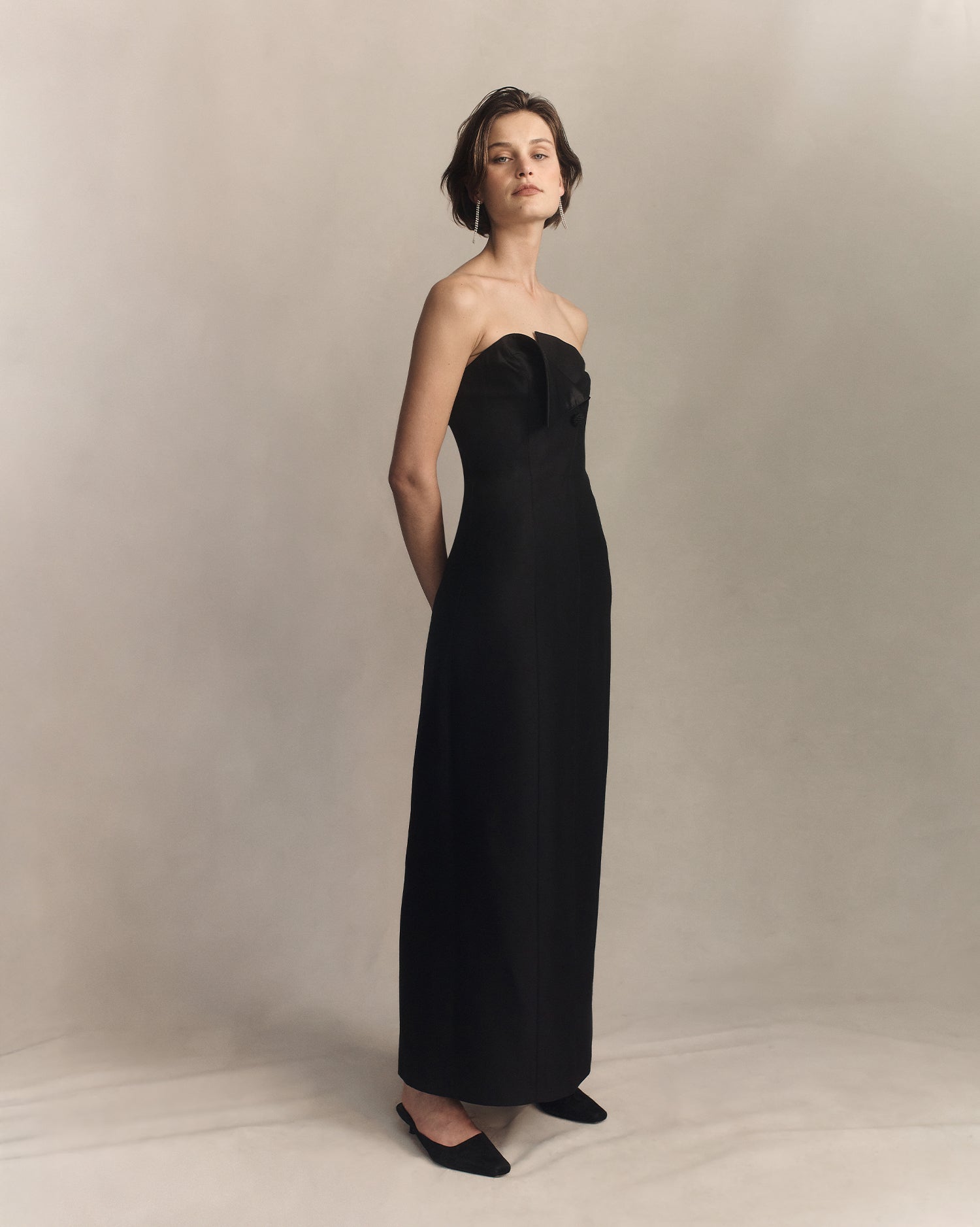 Stella Dress - Black | P Johnson