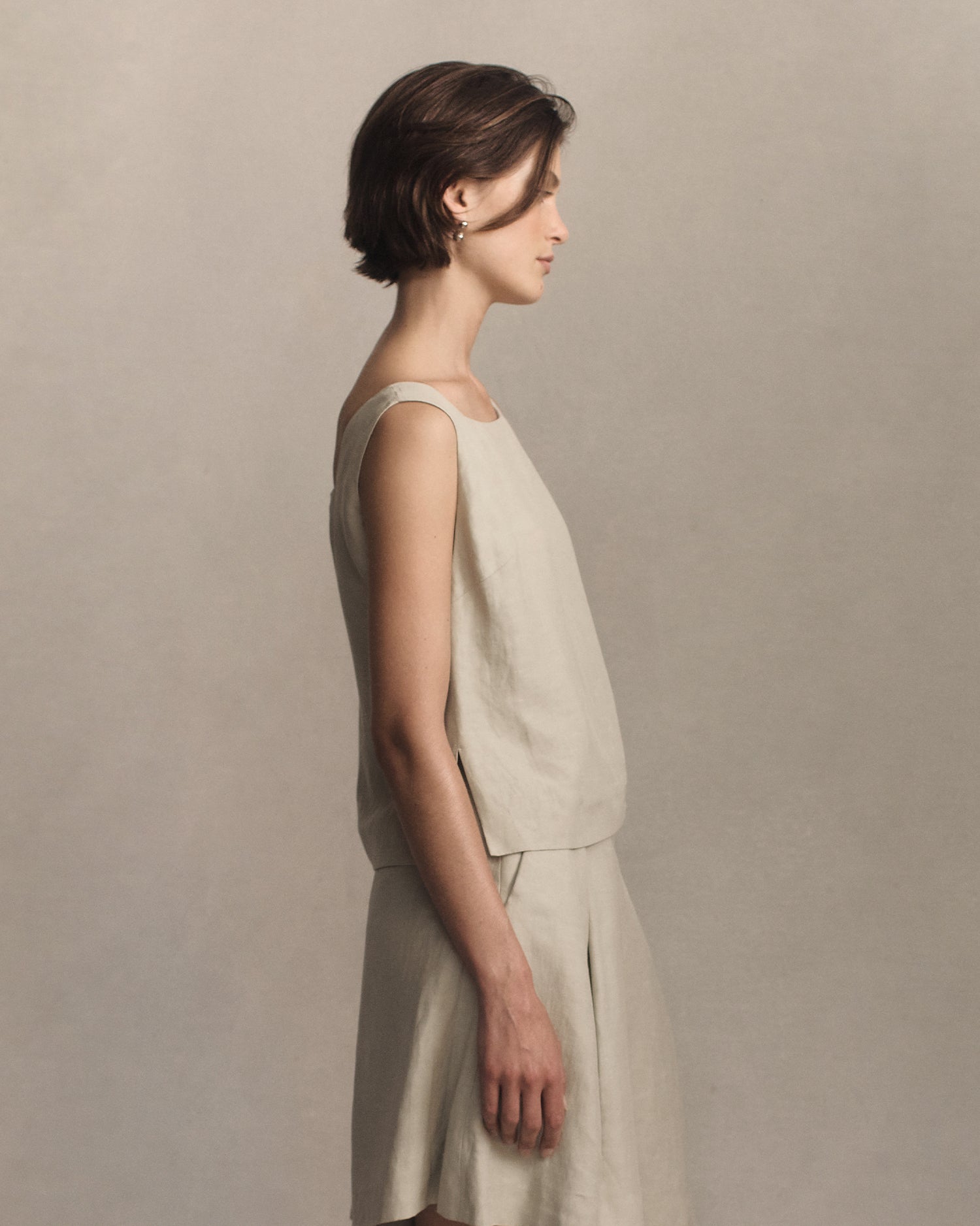 Colette Tunic - Greige | P Johnson