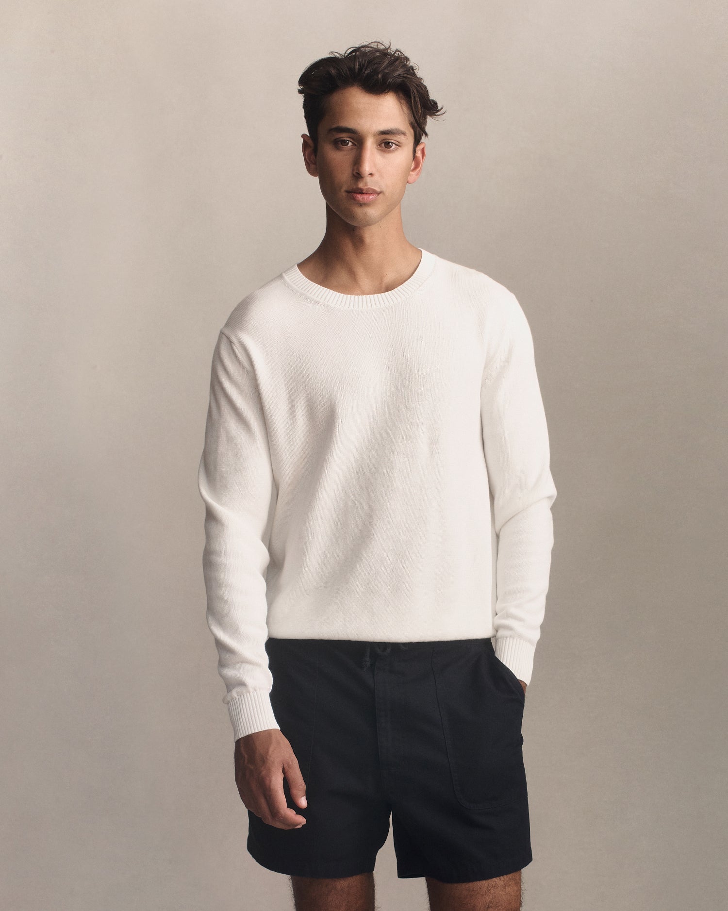 Yachtie Sweater - White