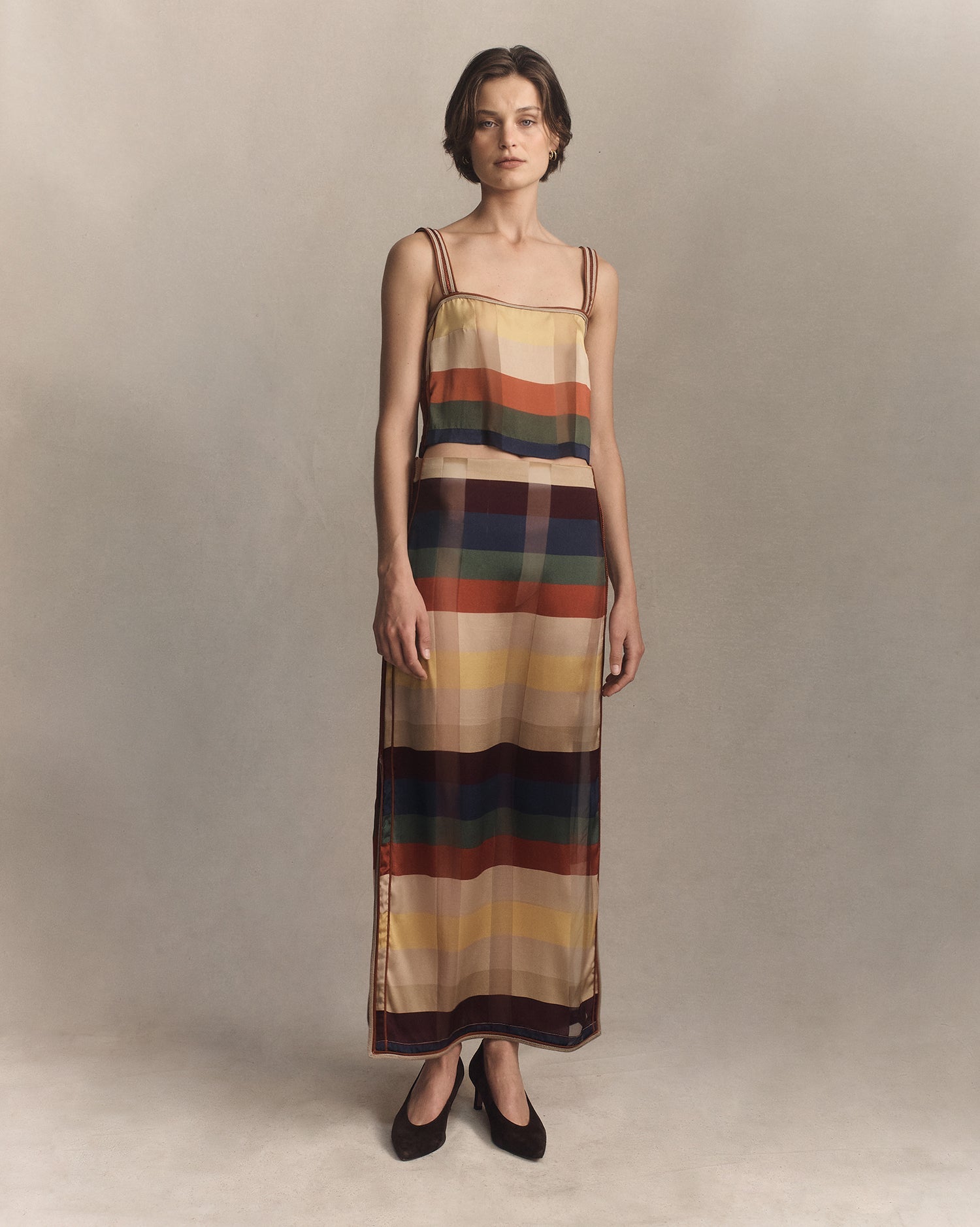 Bebé Skirt - Venetian Stripe | P Johnson