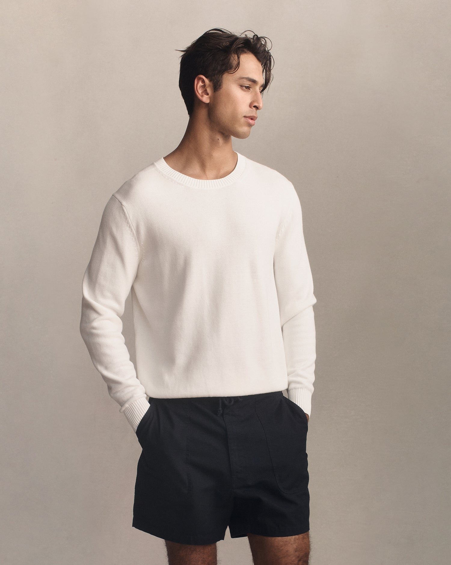 Yachtie Sweater - White