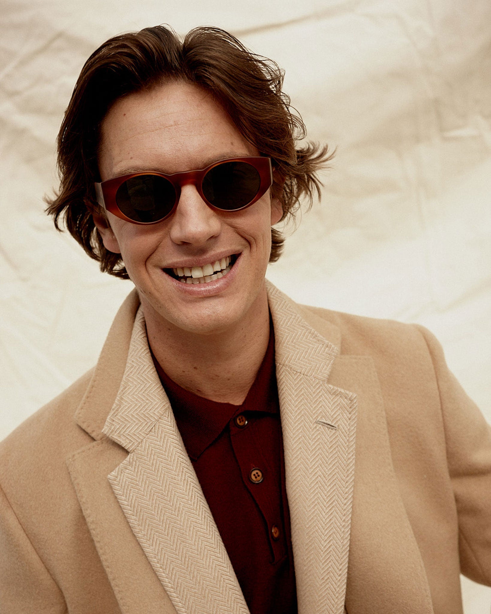 P.Johnson A.S.O Havana Brown Sunglasses