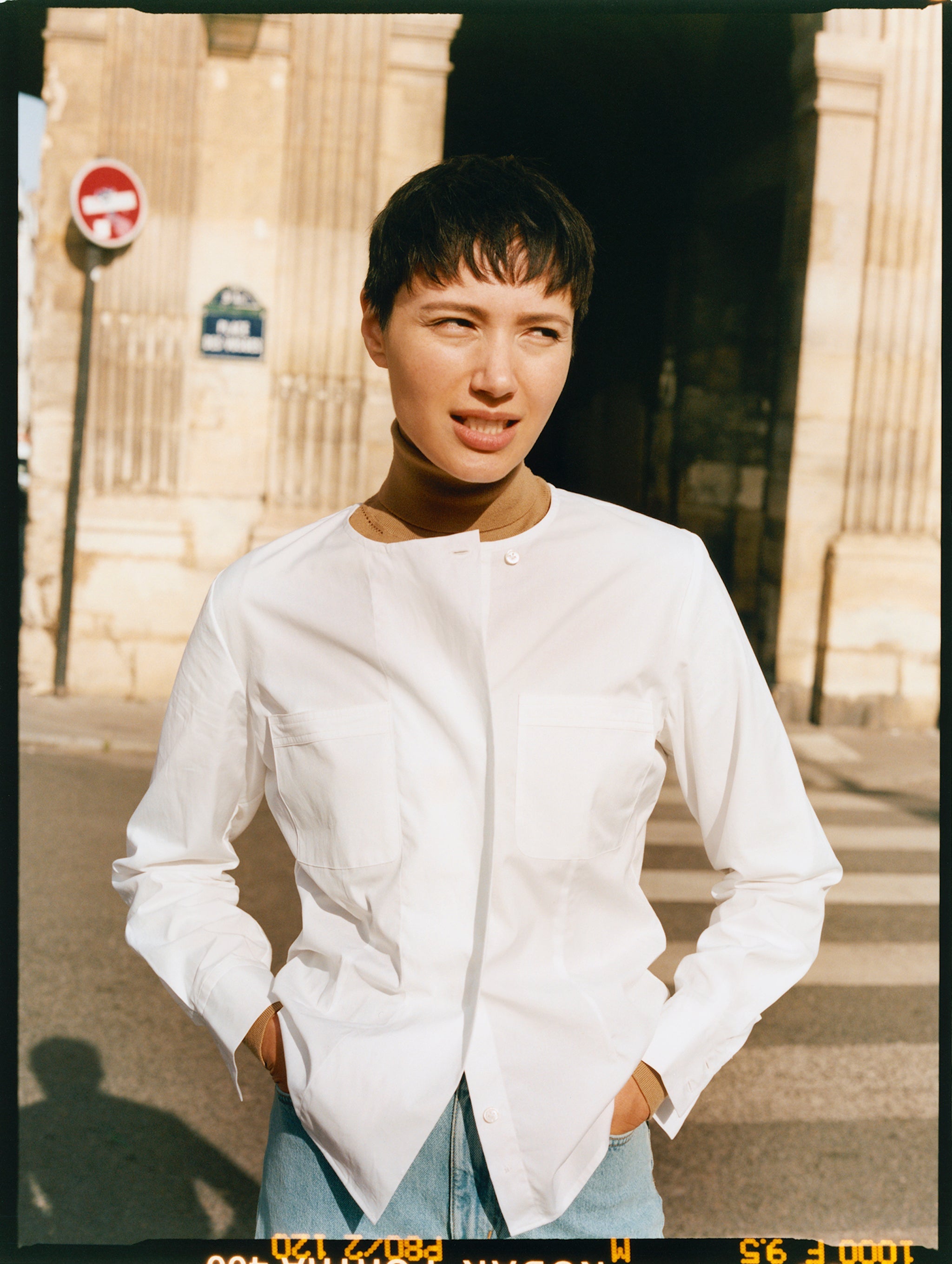 Inès Shirt - White Poplin