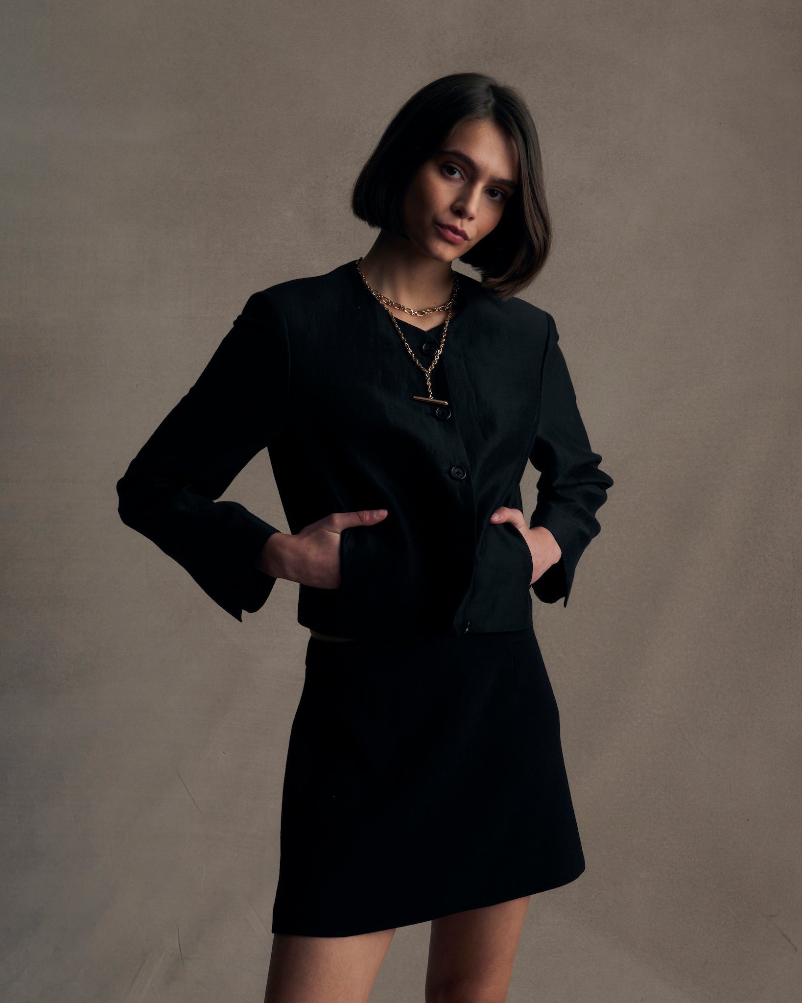 New Corta Jacket - Black | P Johnson
