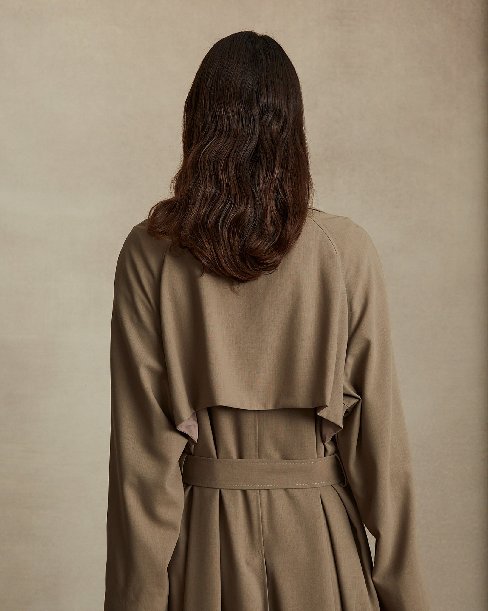 Clara Trench Coat - Taupe | P Johnson