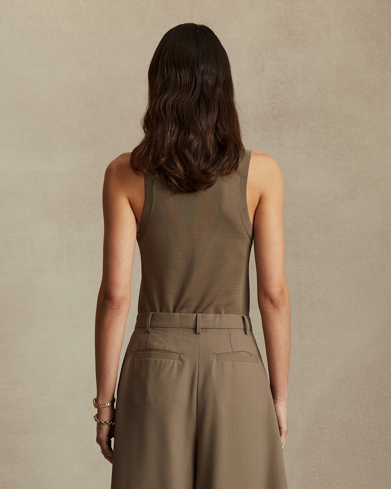 Tessa Tank - Olive