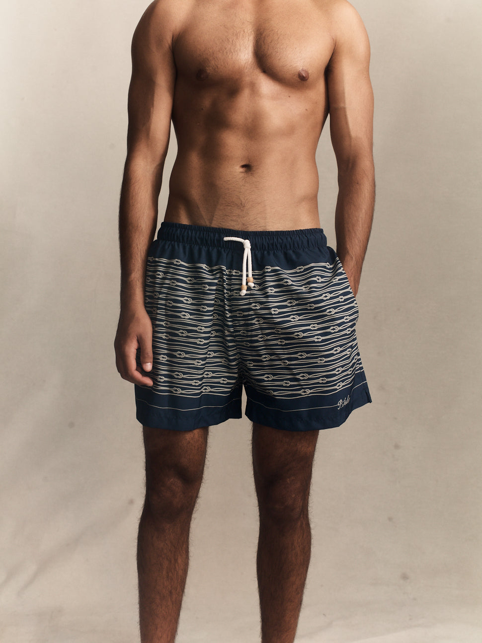 Rope Swim Shorts - Navy