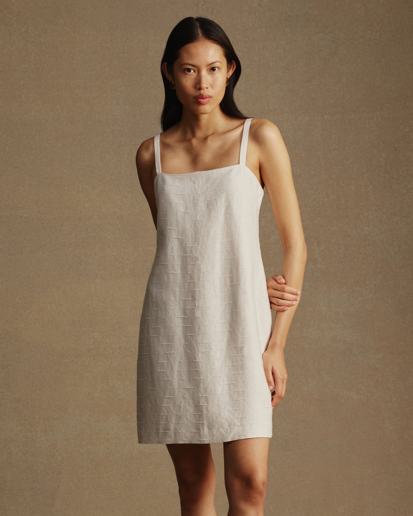 Athena Mini Dress - Off White
