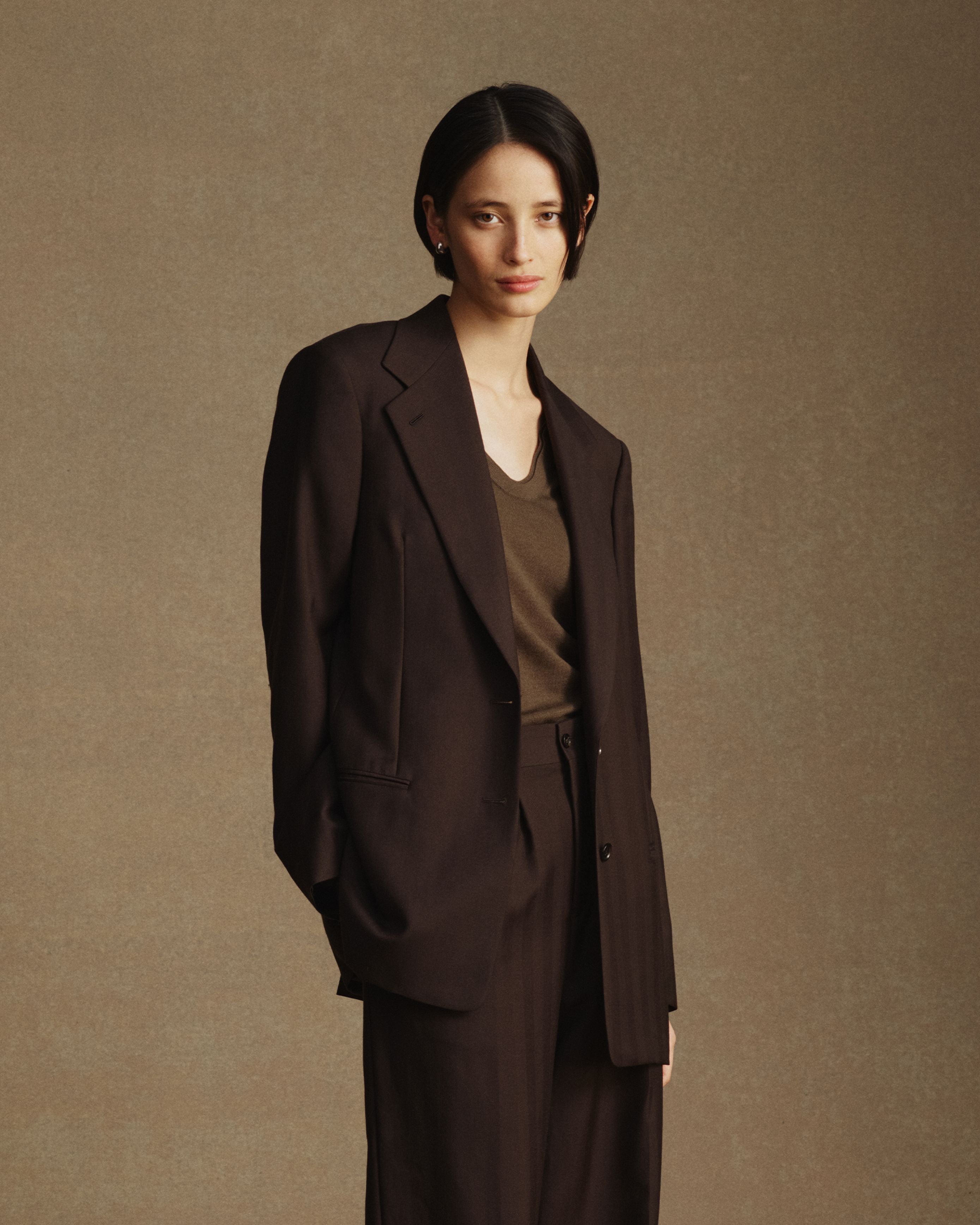 Ava Blazer - Espresso
