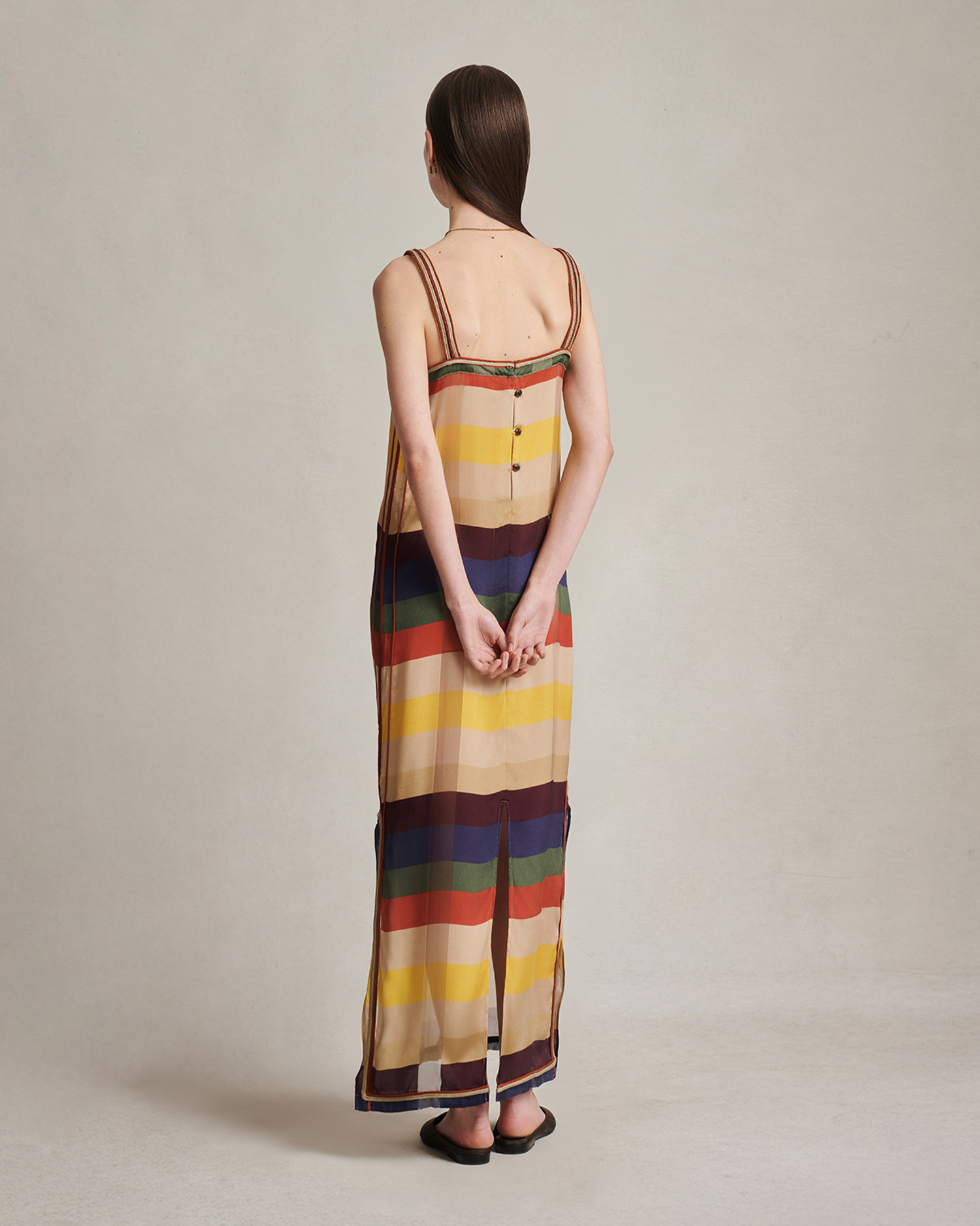 Bebé Maxi Dress - Venetian Stripe