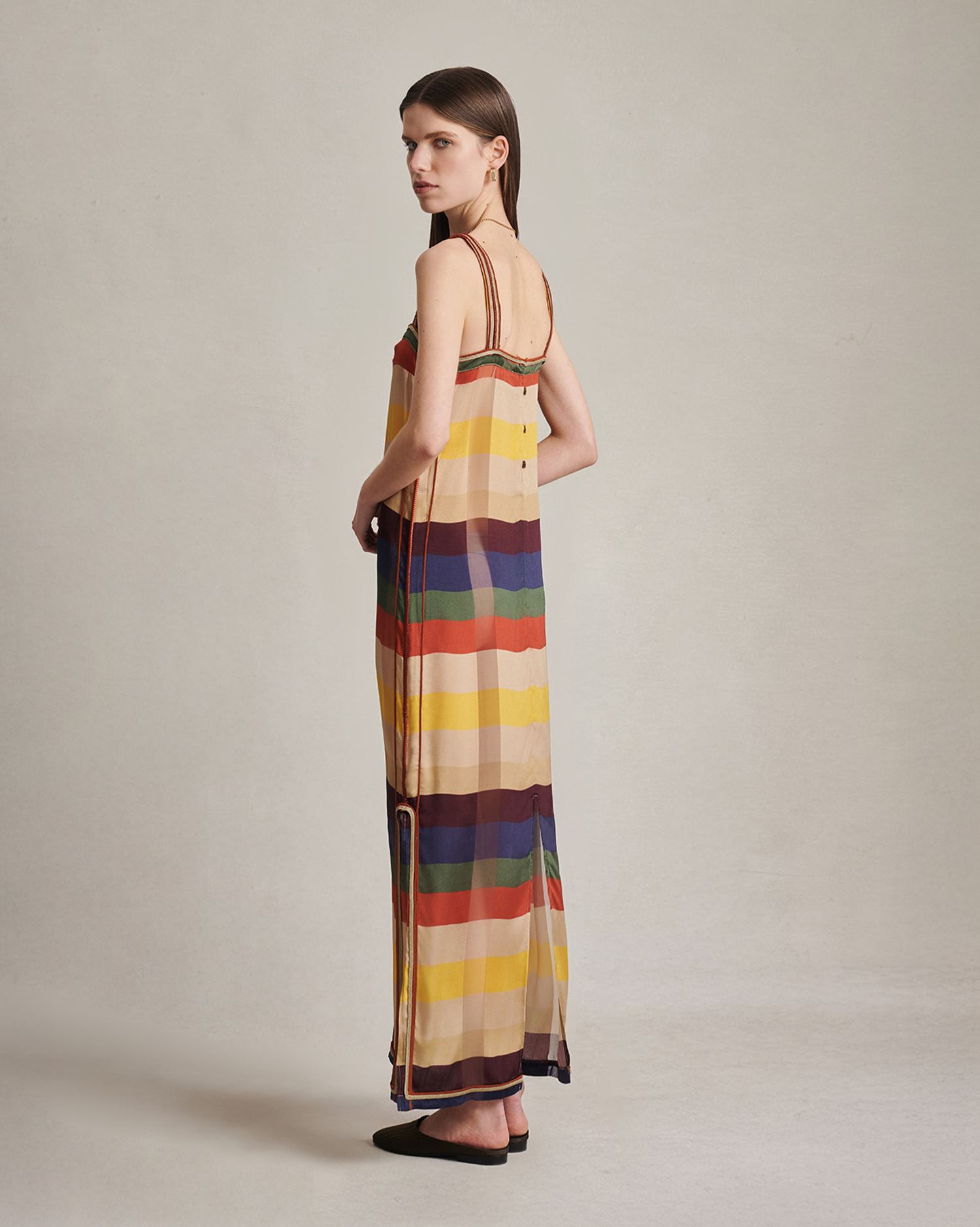 Bebé Maxi Dress - Venetian Stripe