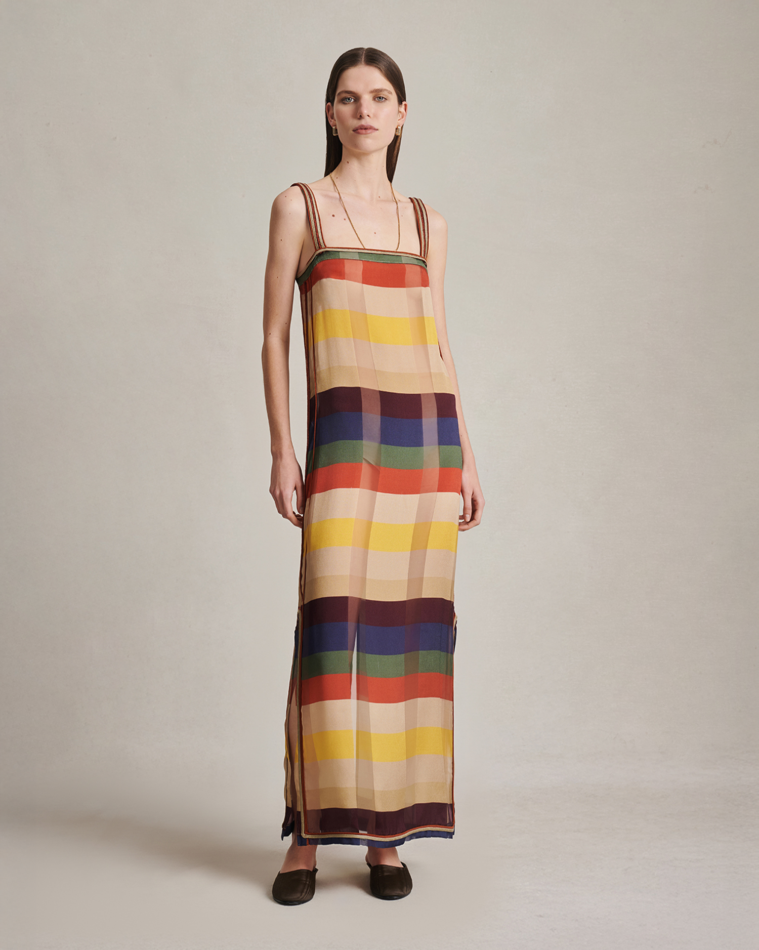 Bebé Maxi Dress - Venetian Stripe