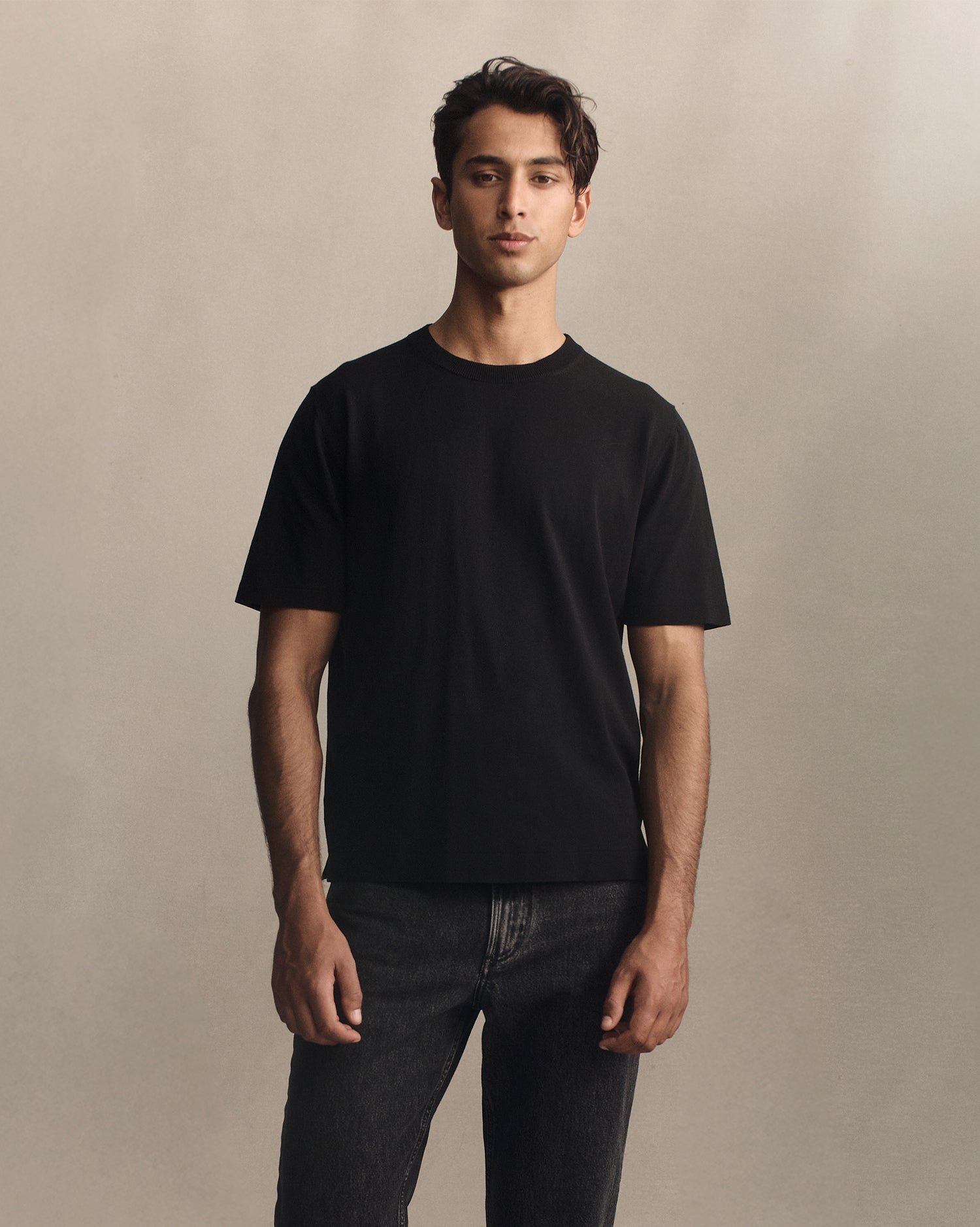 Ice Cotton Tee - Black