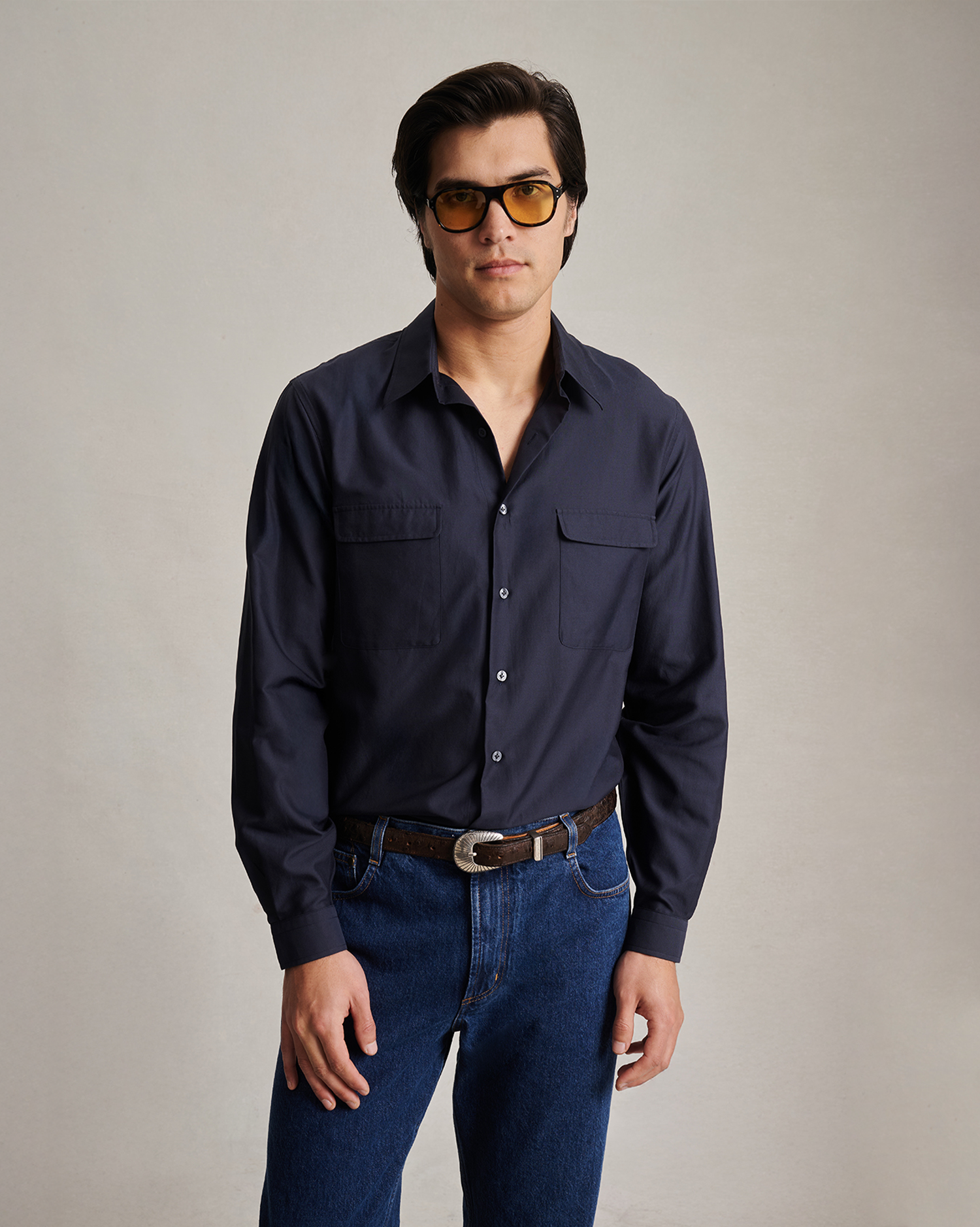 Bonnard Shirt - Navy