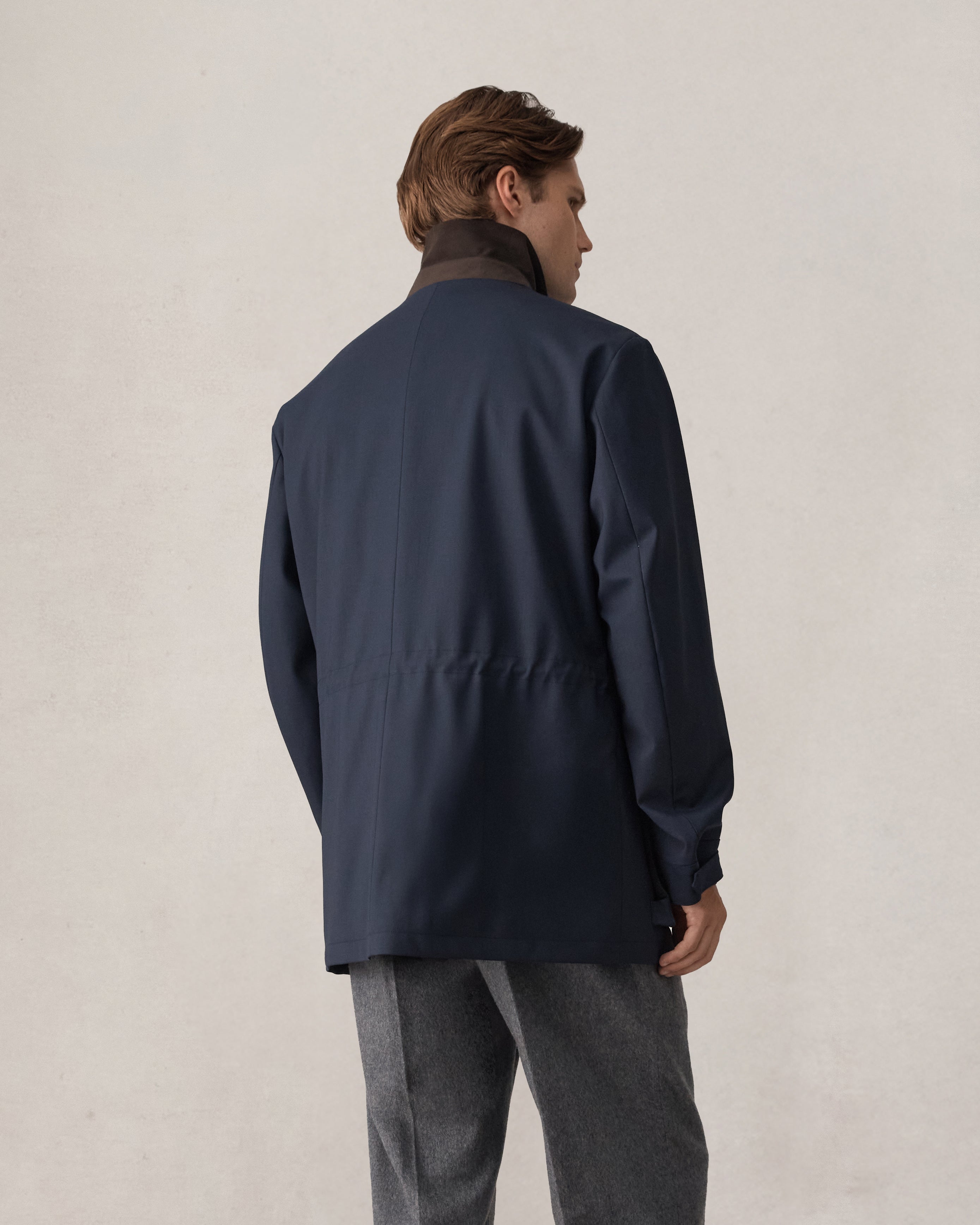 Bonded Field Jacket - Navy