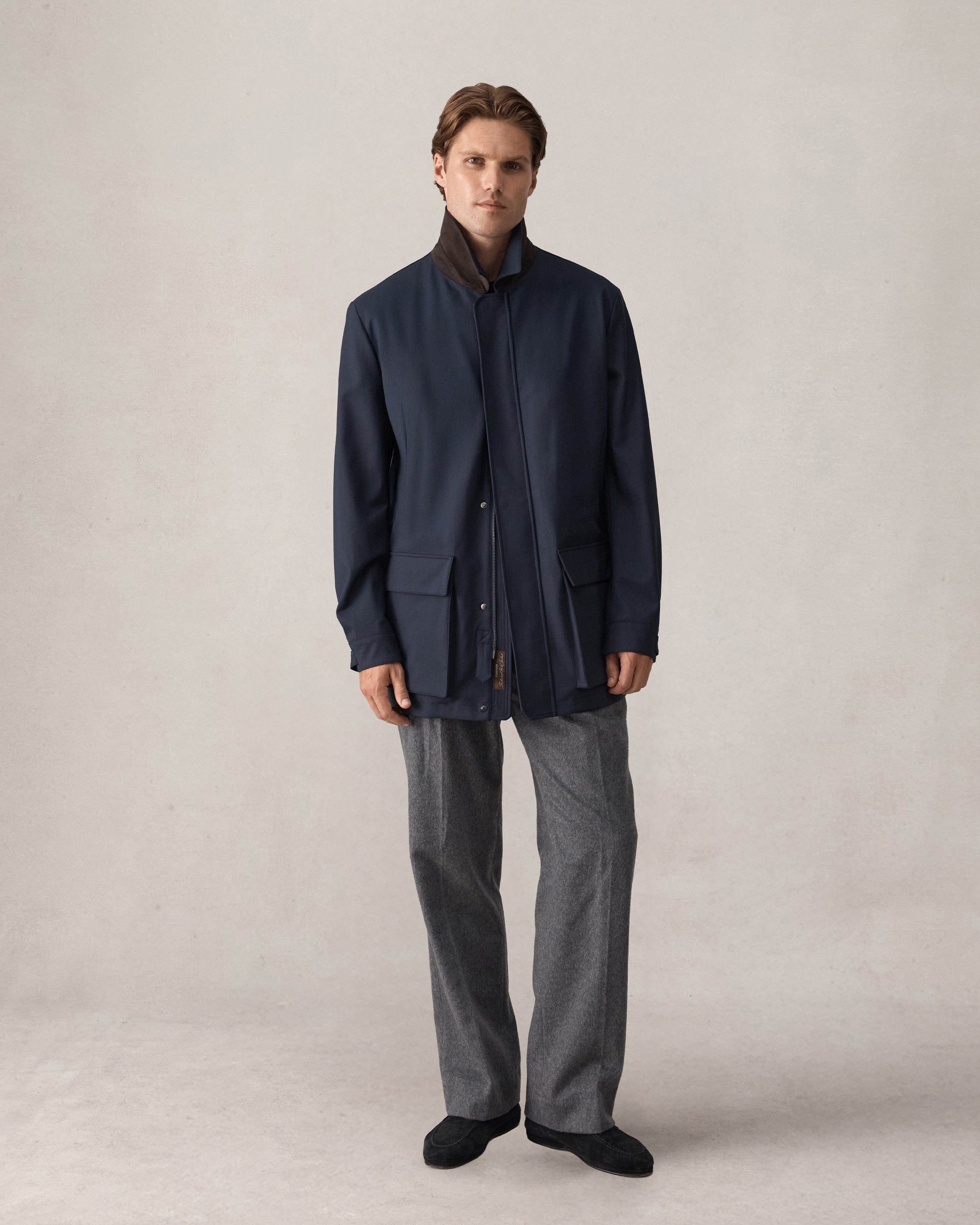 Bonded Field Jacket - Navy