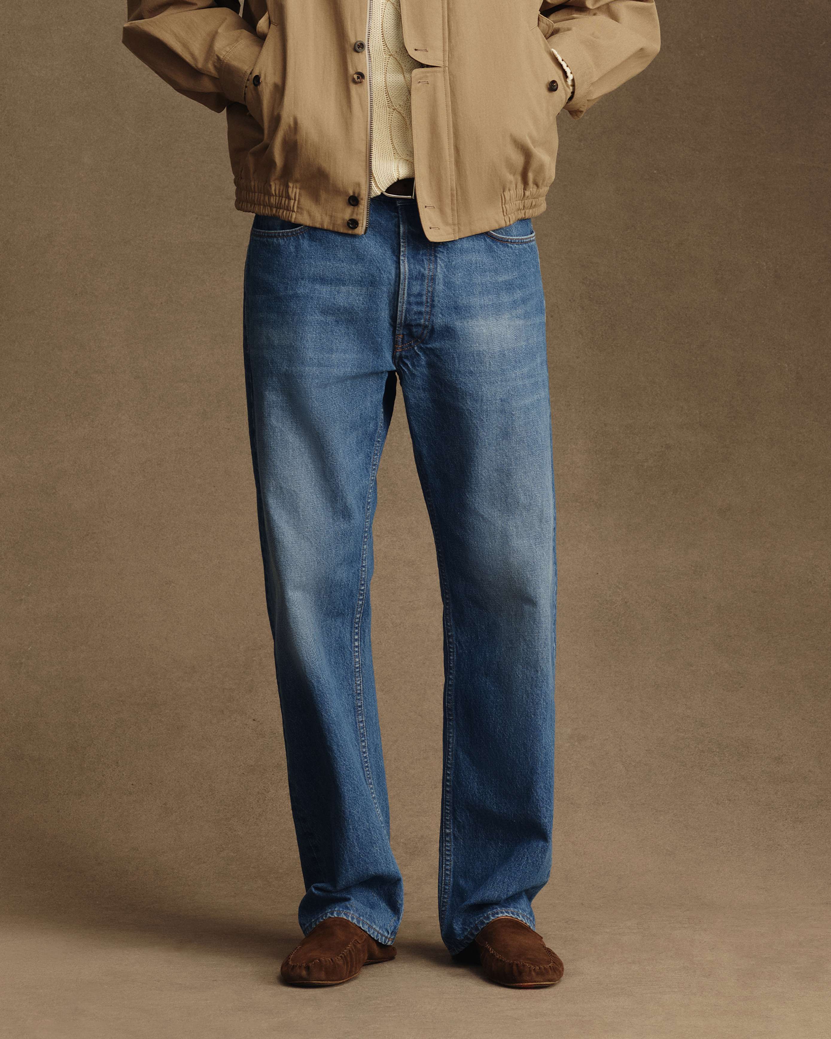 Bruce Jean - Aged Mid Wash