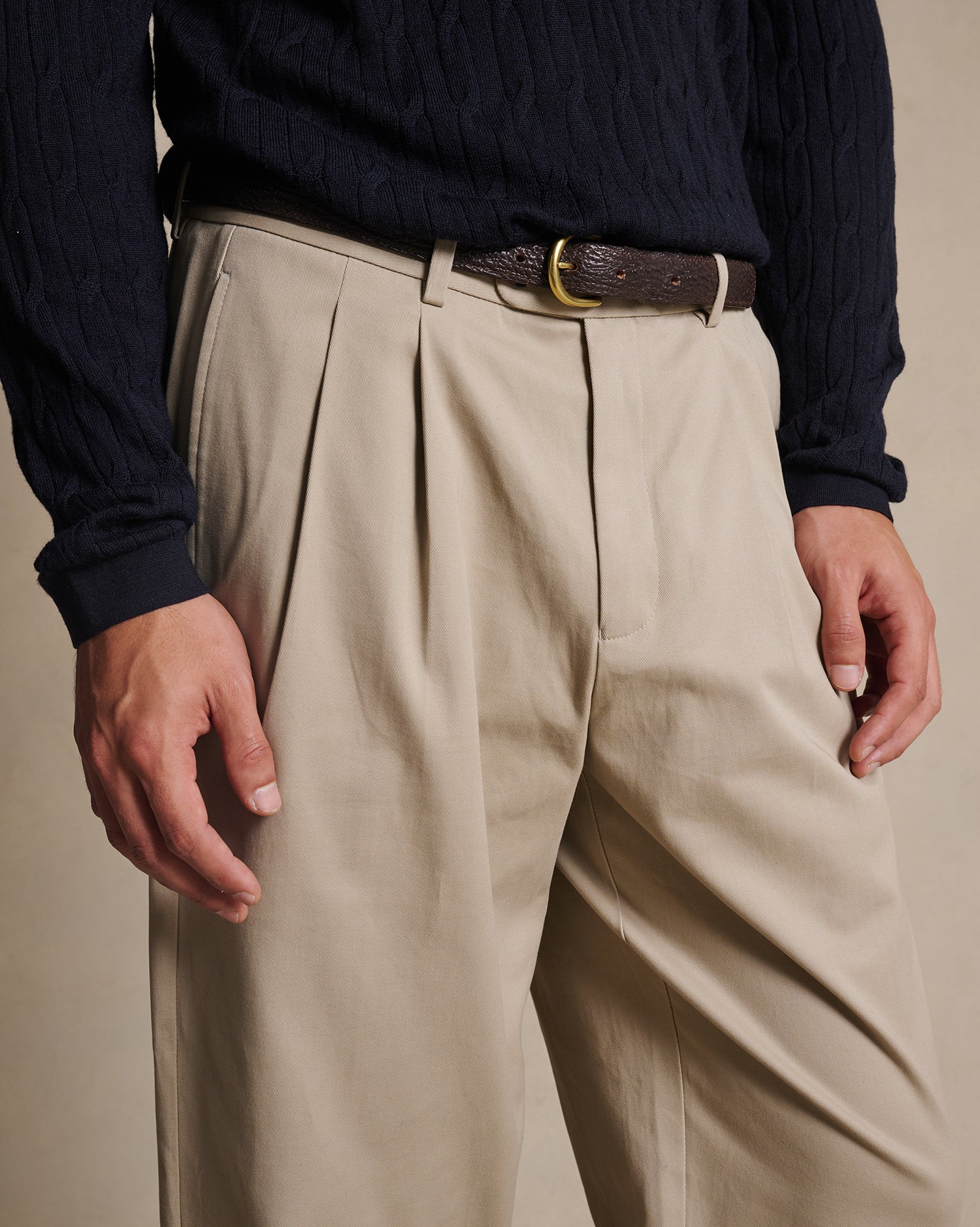 Classic Chino - Oatmeal | P Johnson