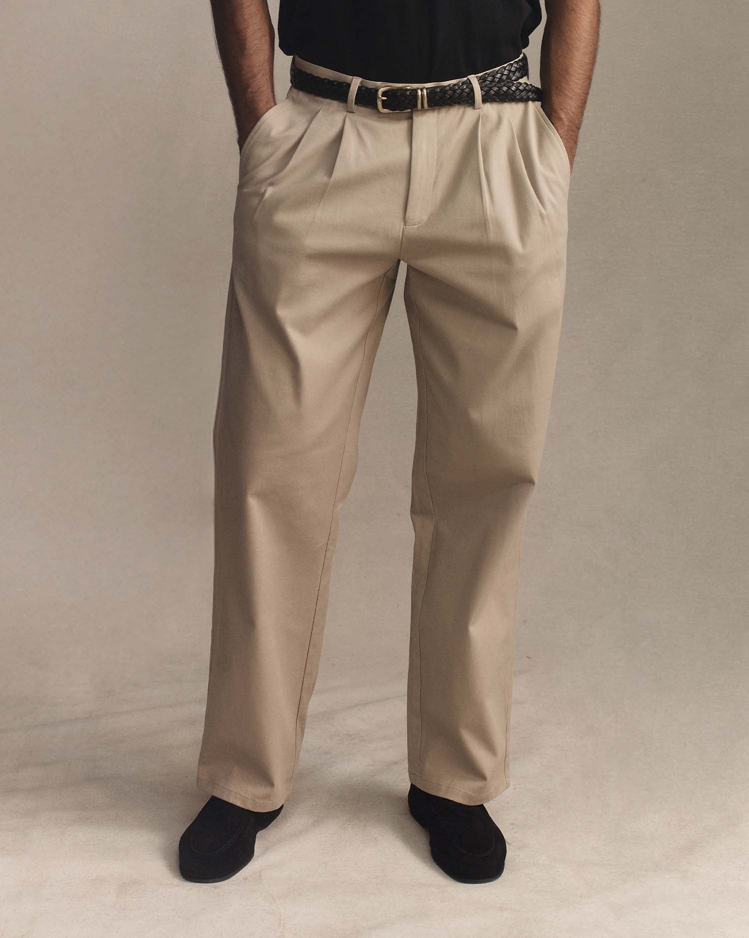 Classic Chino - Oatmeal | P Johnson