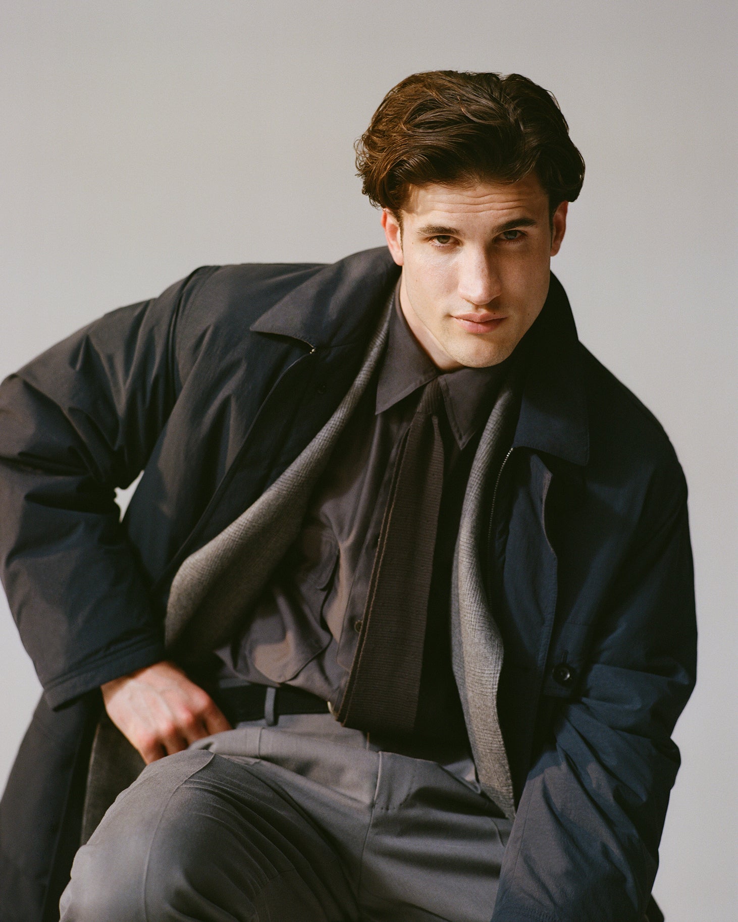 Campagna Coat - Navy