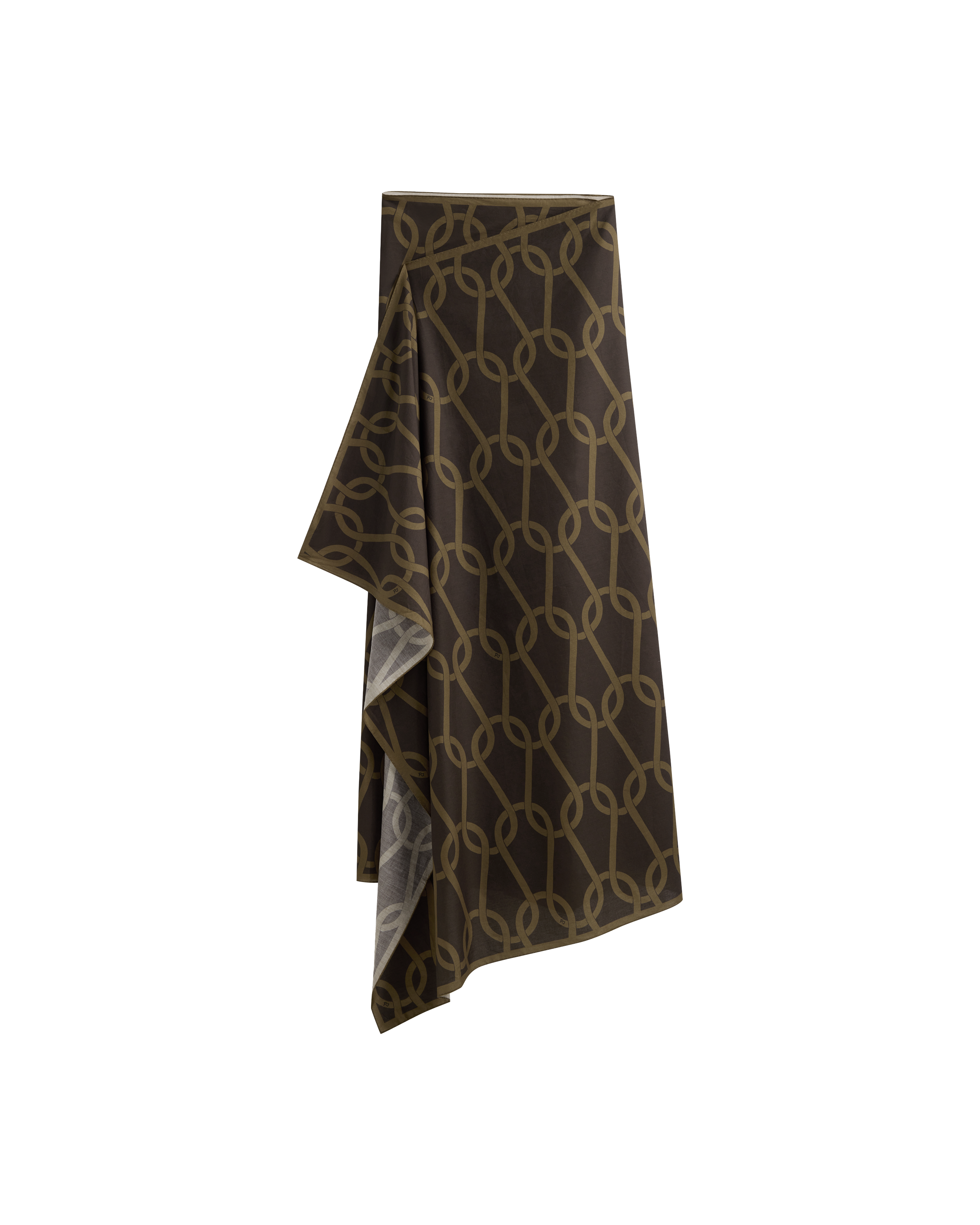 Chainmail Sarong - Dark Chocolate Cotton