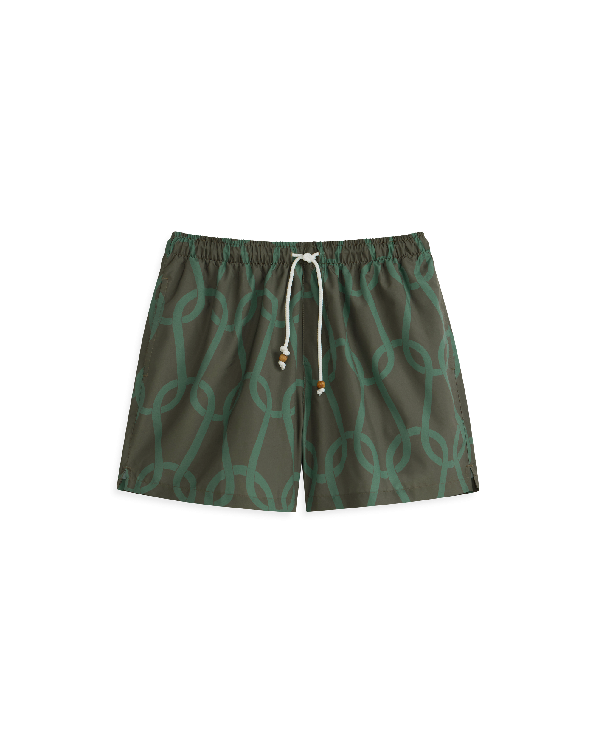 Chainmail Swim Short - Sage