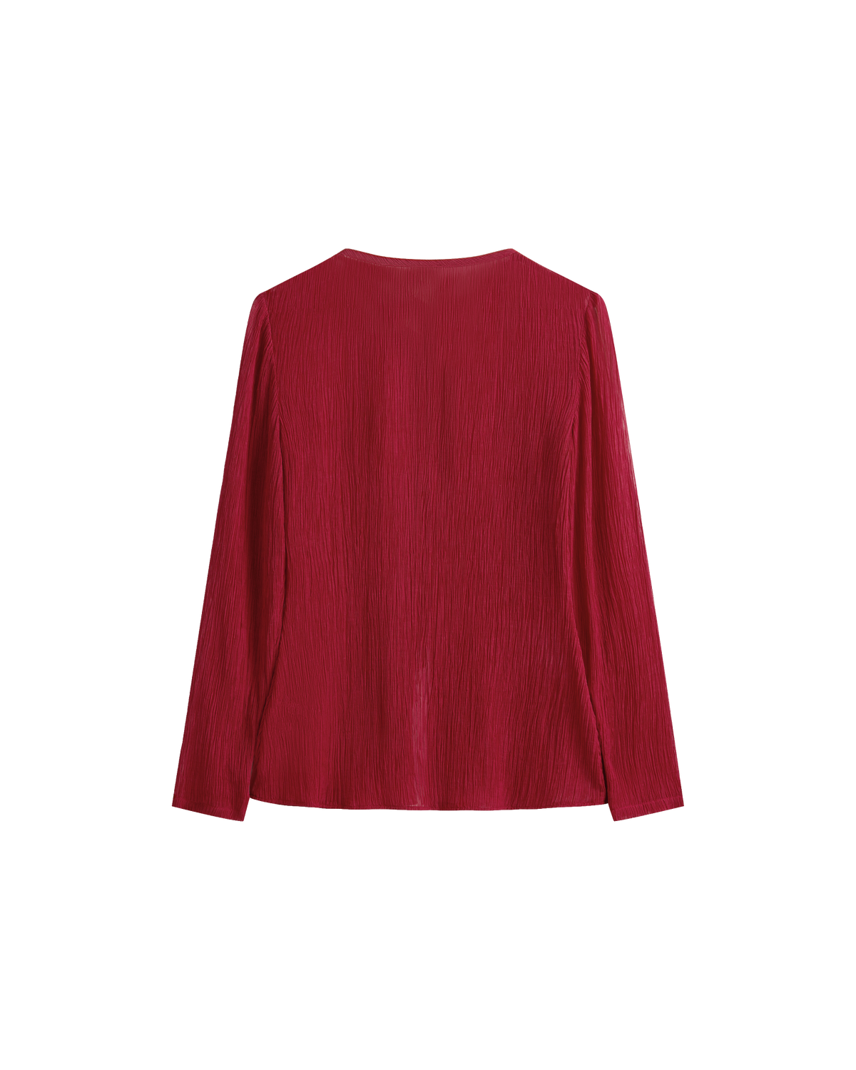 Clara Zip Top - Scarlet