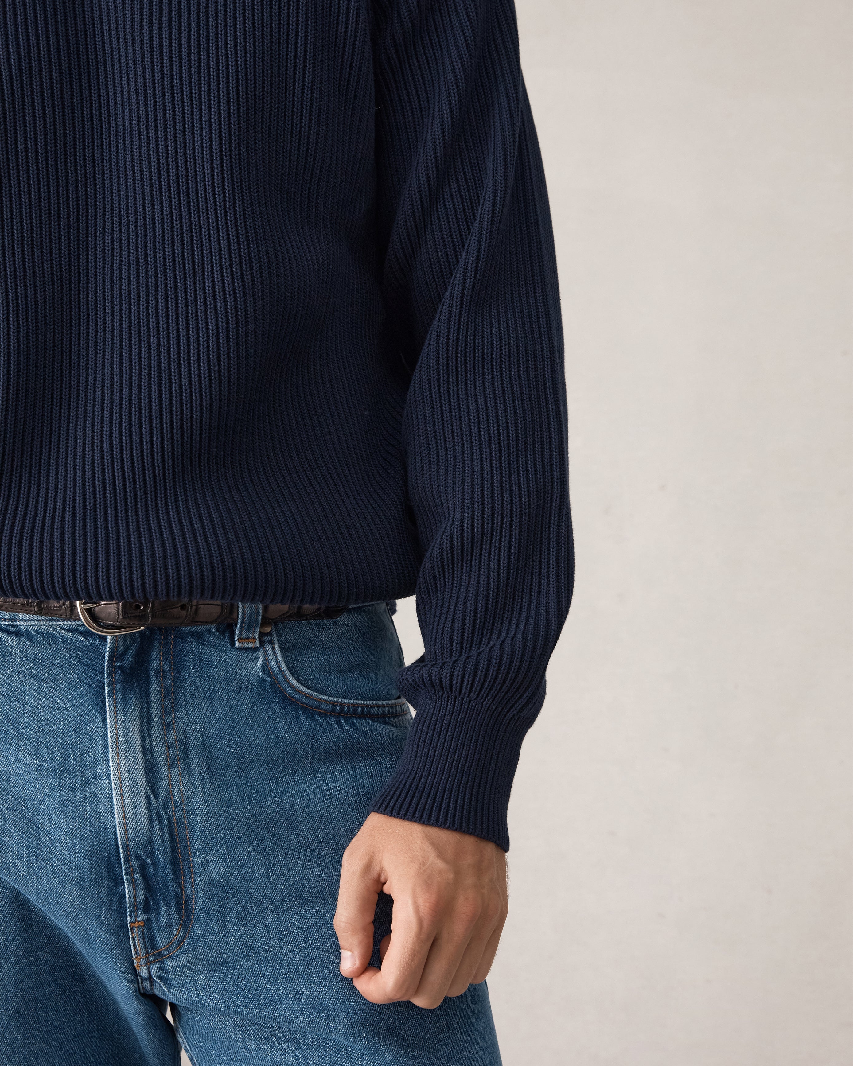 Cormac Knit - Navy
