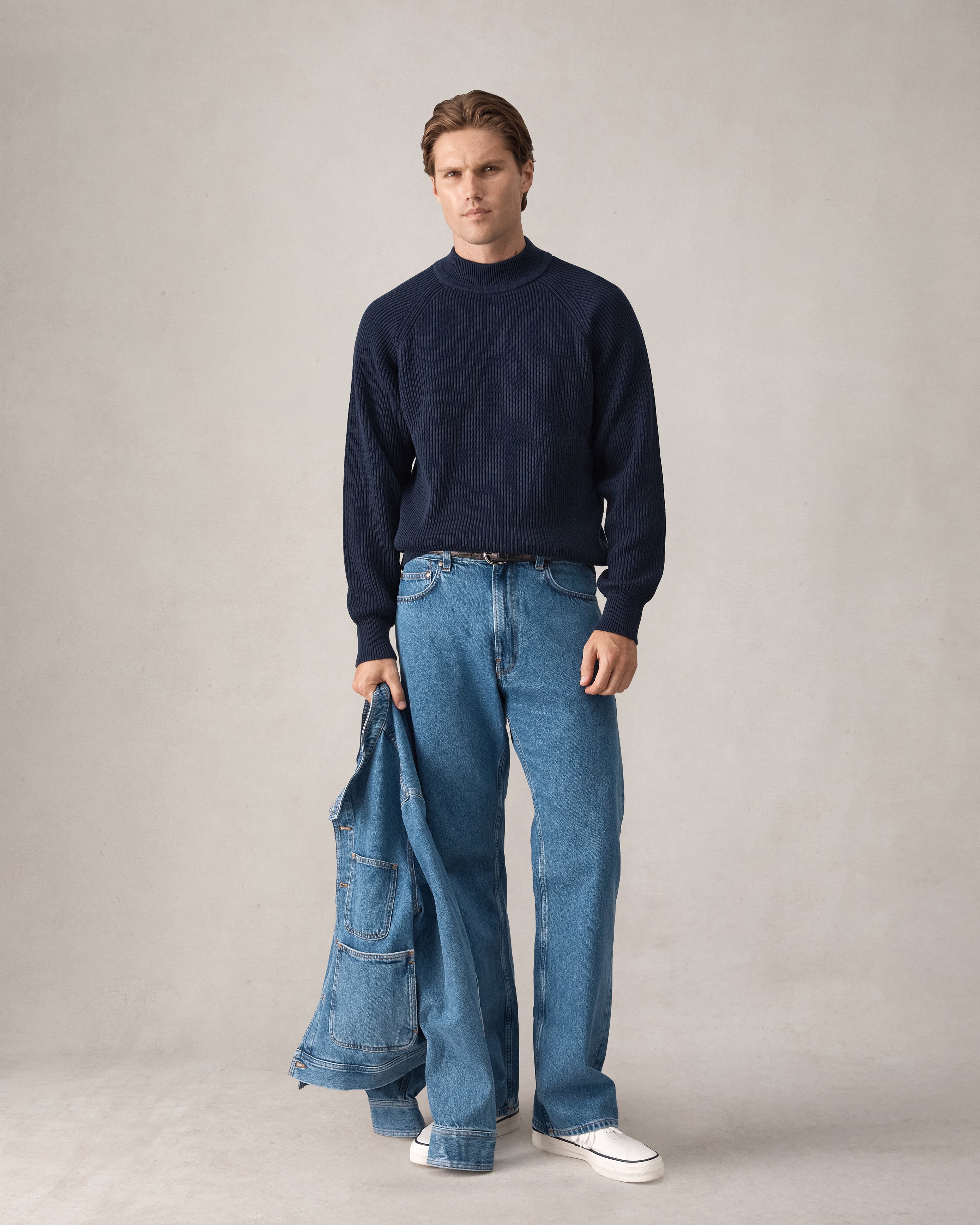 Cormac Knit - Navy
