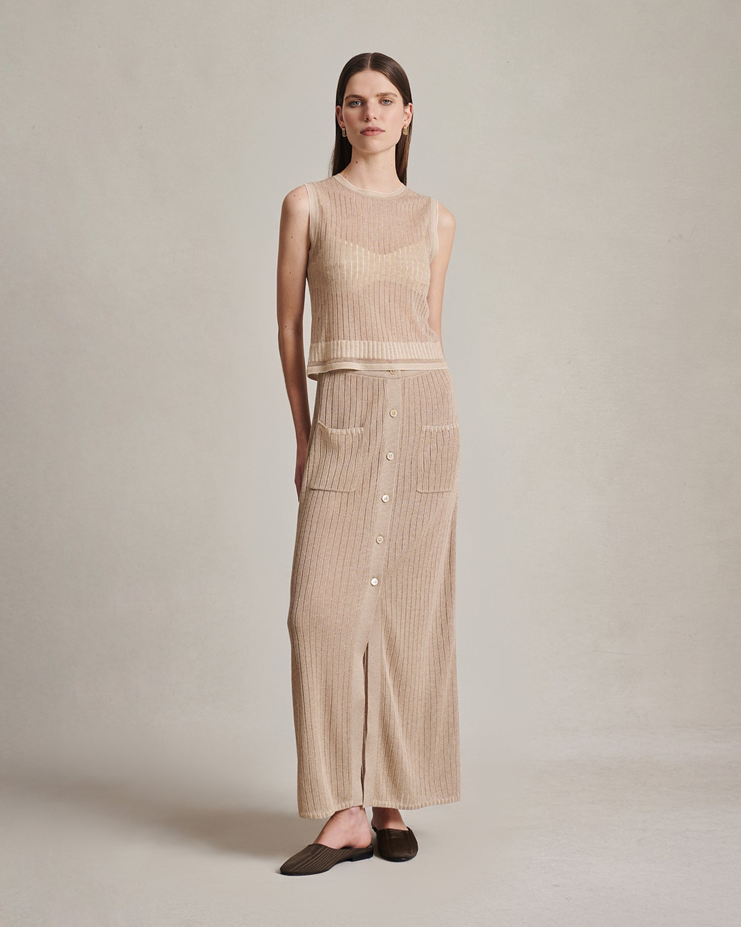 Edie Skirt - Oat