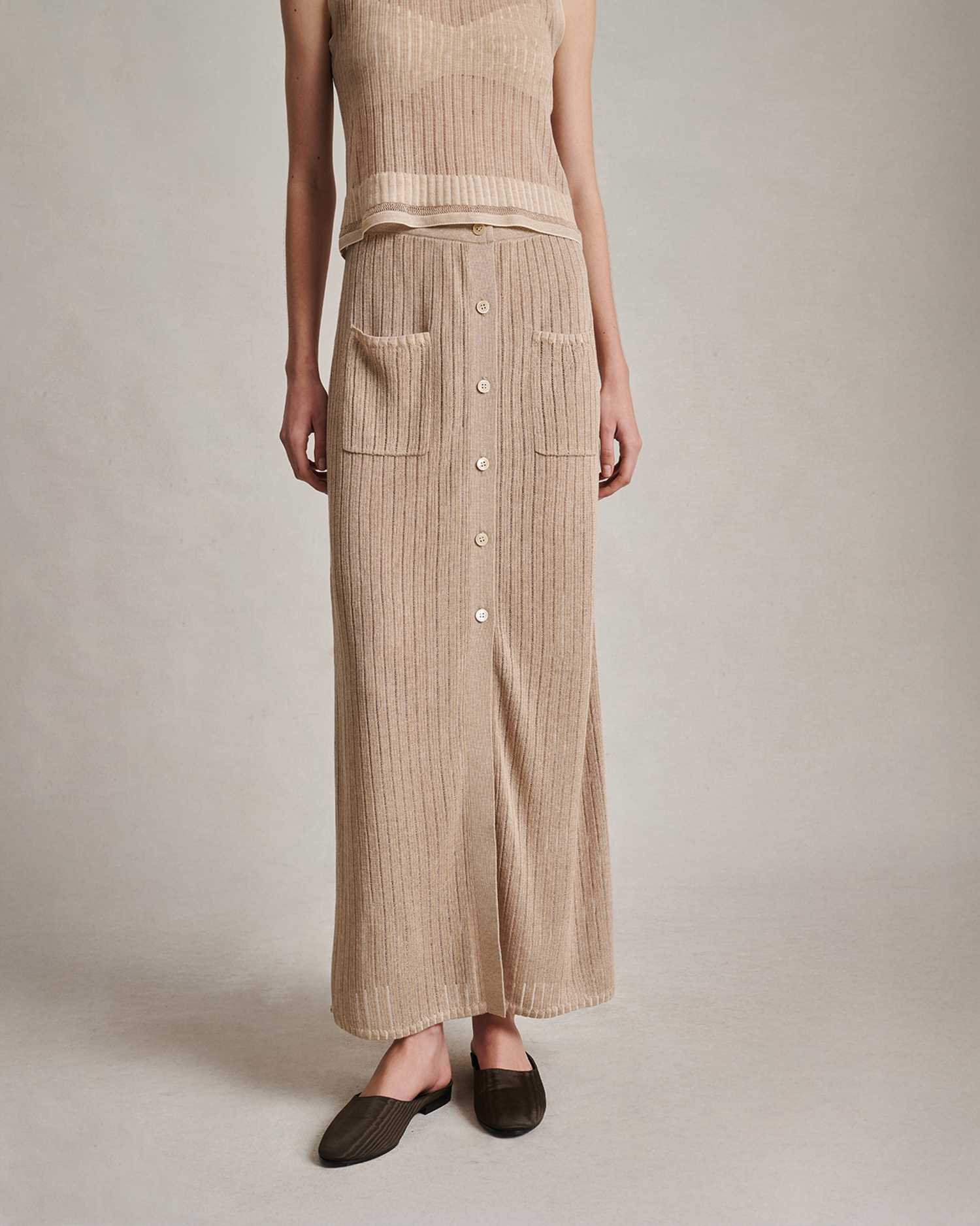 Edie Skirt - Oat
