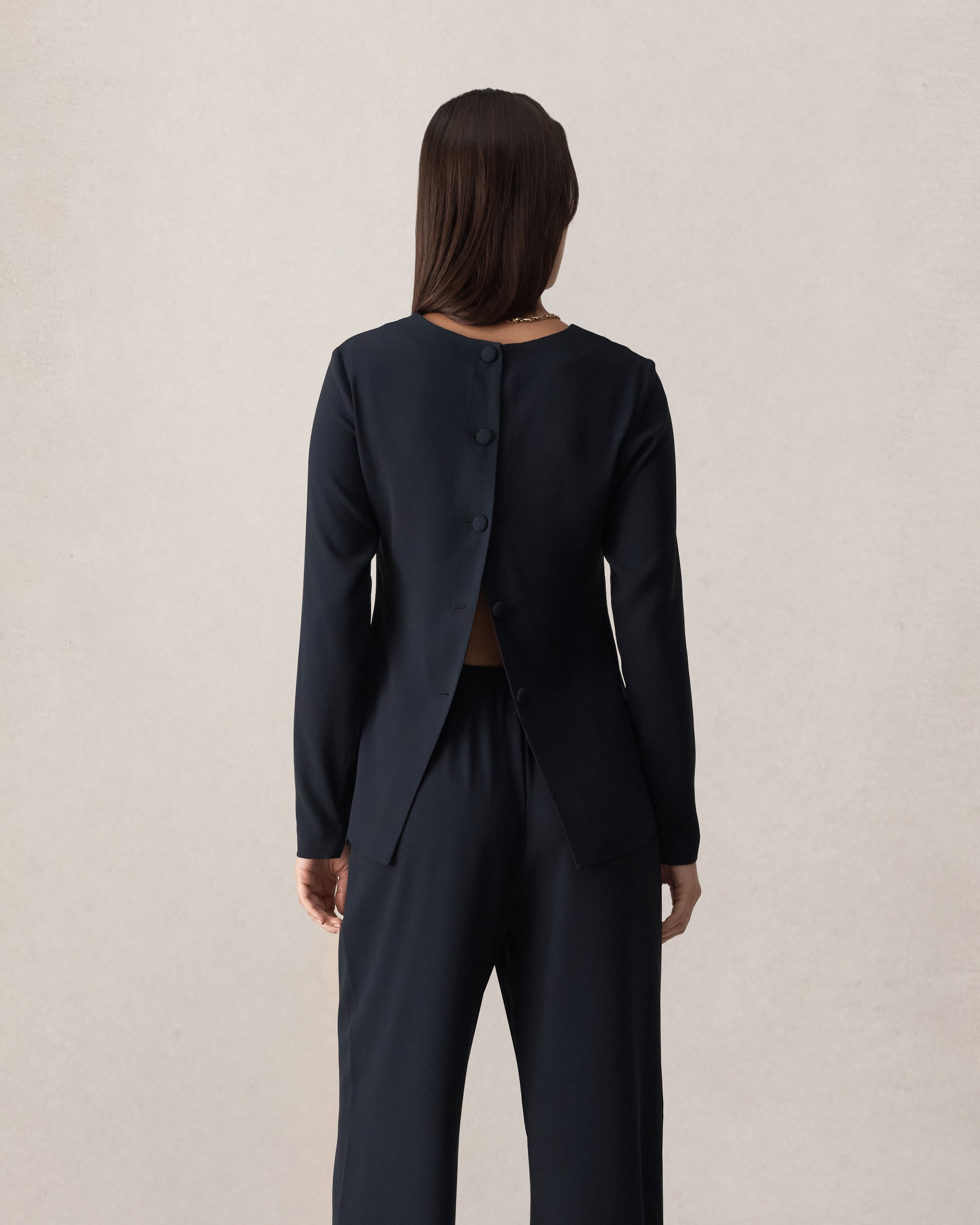 Eliza Top - Navy