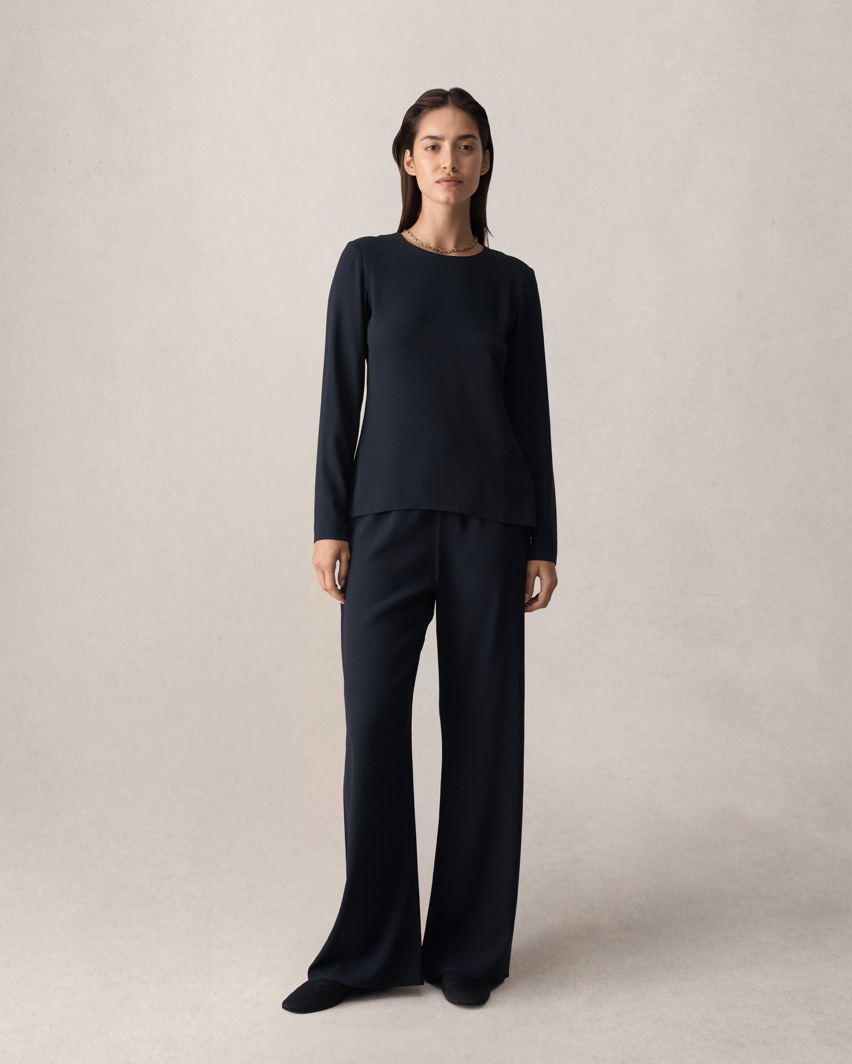 Eliza Top - Navy