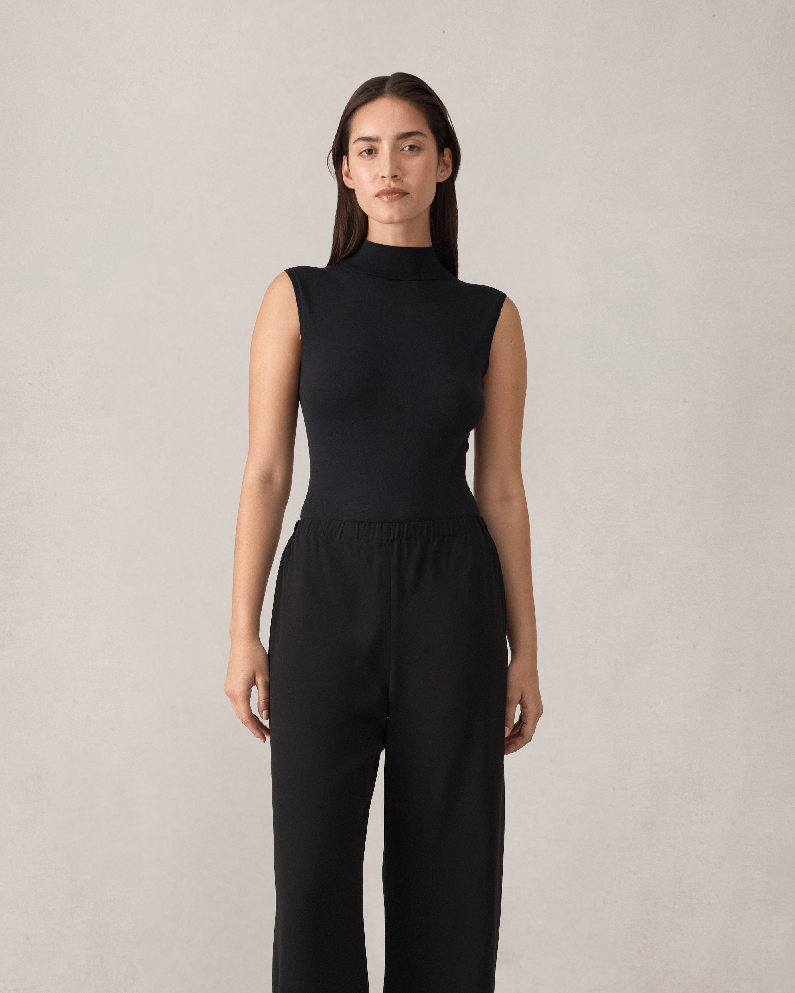 Esther Knit Body Suit - Black