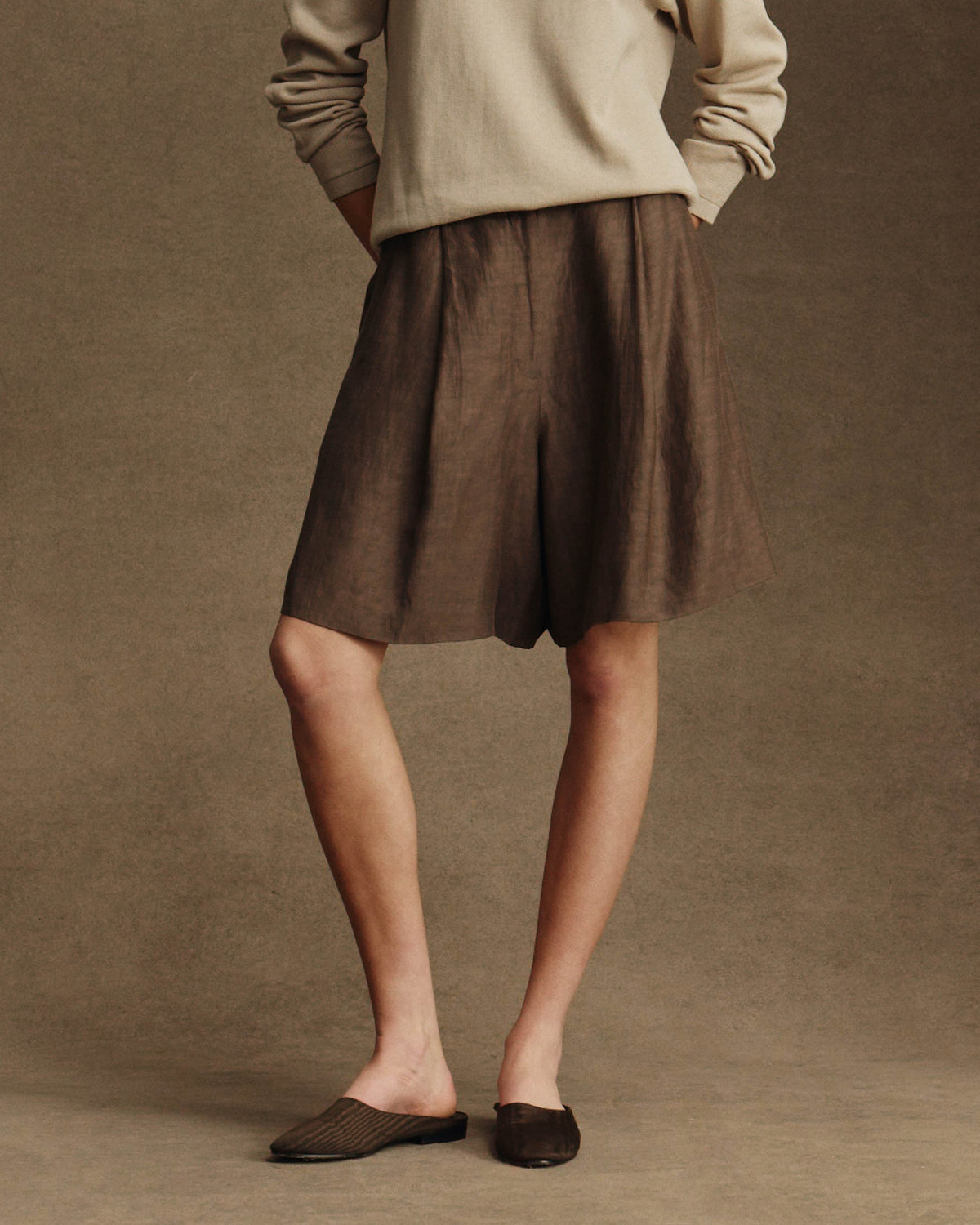 Evalin Shorts - Mocha