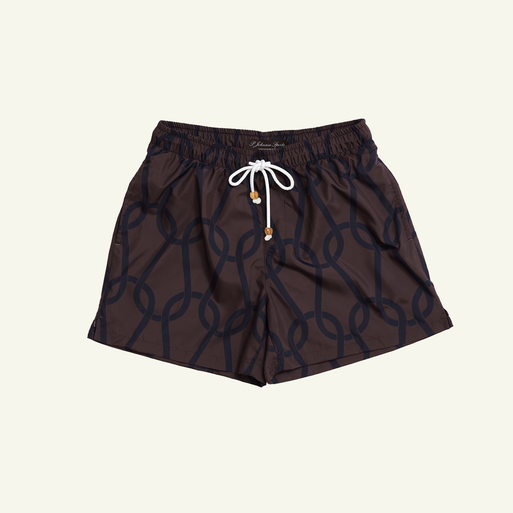Chainmail Swim Short - Chocolate