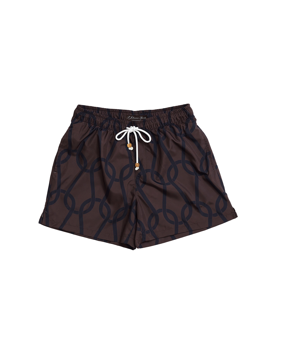 Chainmail Swim Short - Chocolate