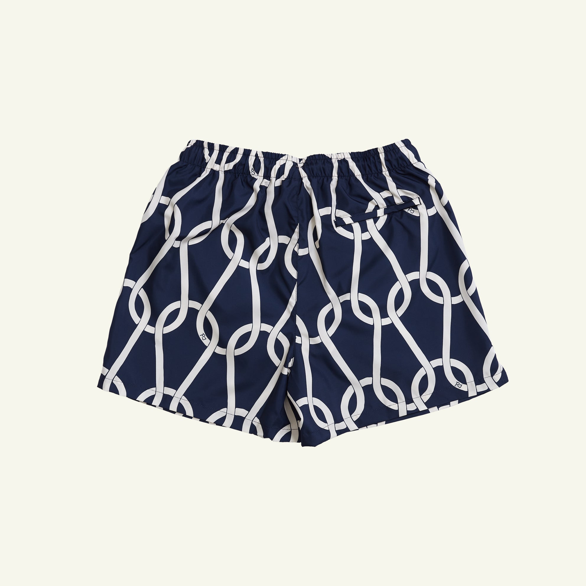 Chainmail Swim Short - Navy